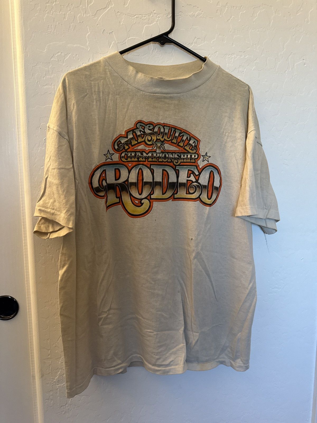 Vintage Mesquite Championship Rodeo T Shirt Size US L / EU 52-54 / 3 - 1 Thumbnail