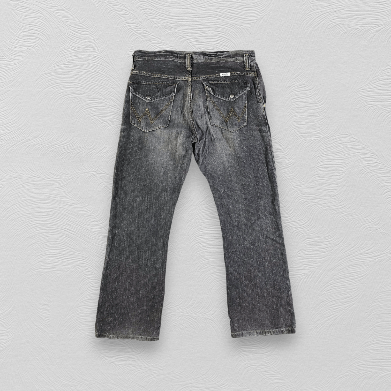 Vintage Vintage Wrangler Jeans Faded Black Denim KJ3009 Size US 36 / EU 52 - 2 Thumbnail