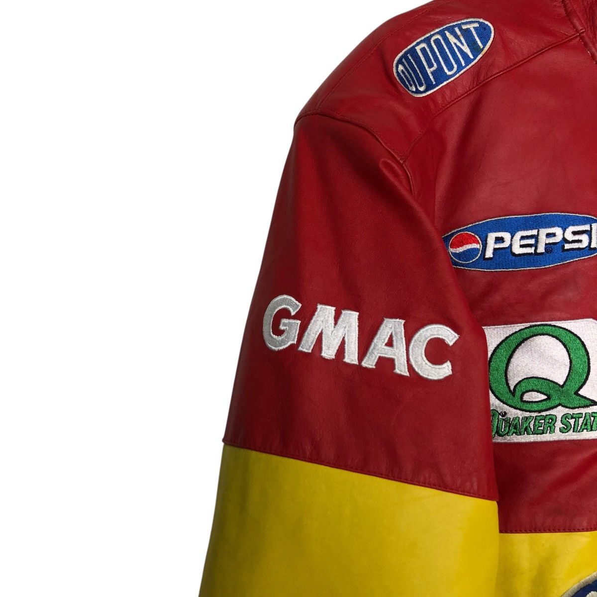 Jimi Hendrix 🔥VINTAGE GENUINE LEATHER JACKET BOMBER DUPONT HENDRIK USA Size US L / EU 52-54 / 3 - 16 Thumbnail