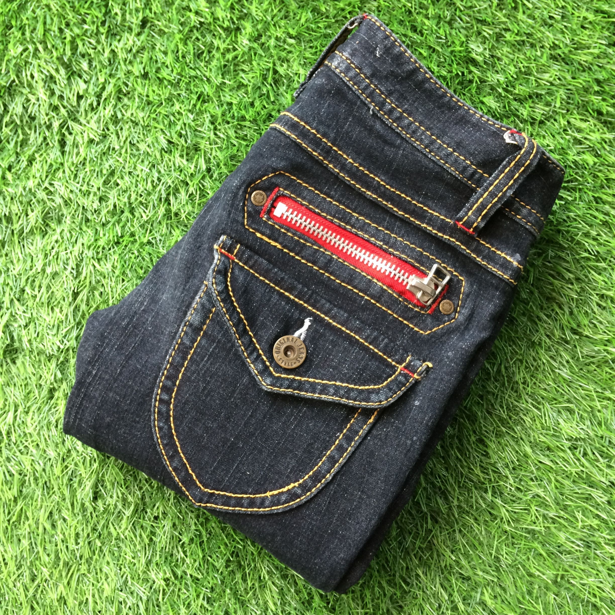 Japanese Brand Japanese Low Rise Skinny Jeans D-703 Size 24" / US 00 / IT 34 - 9 Thumbnail