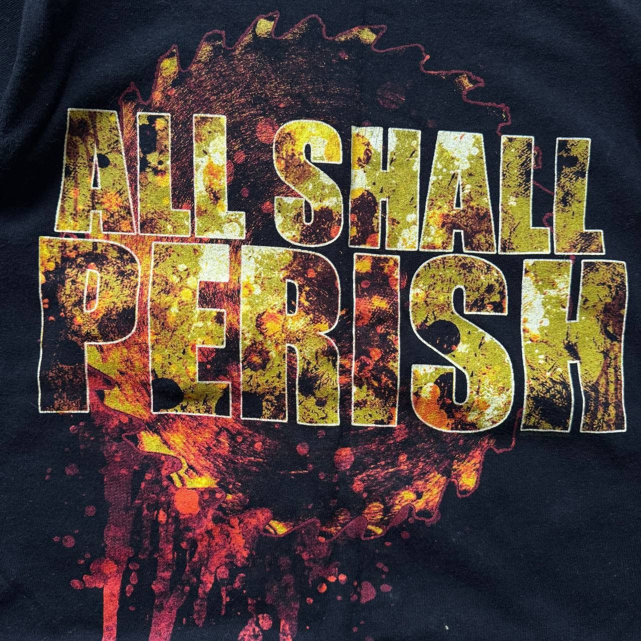 Band Tees All Shall Perish Crazy Bloody Saw Logo Goth Punk Metal Shirt Size US S / EU 44-46 / 1 - 3 Thumbnail