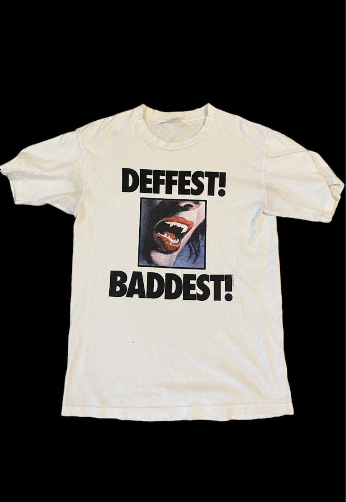 Pre-owned Supreme Fire  Deffest Baddest Shirt 2009 In White
