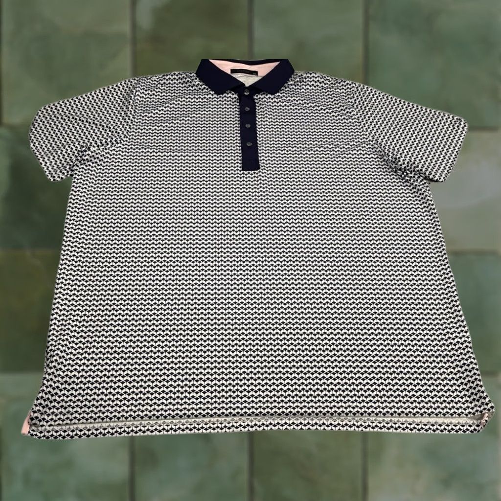 Vintage Greyson Golf Polo Men's Performance Manta Ray Stingray All Over Print Sz XXL Size US XXL / EU 58 / 5 - 1 Thumbnail