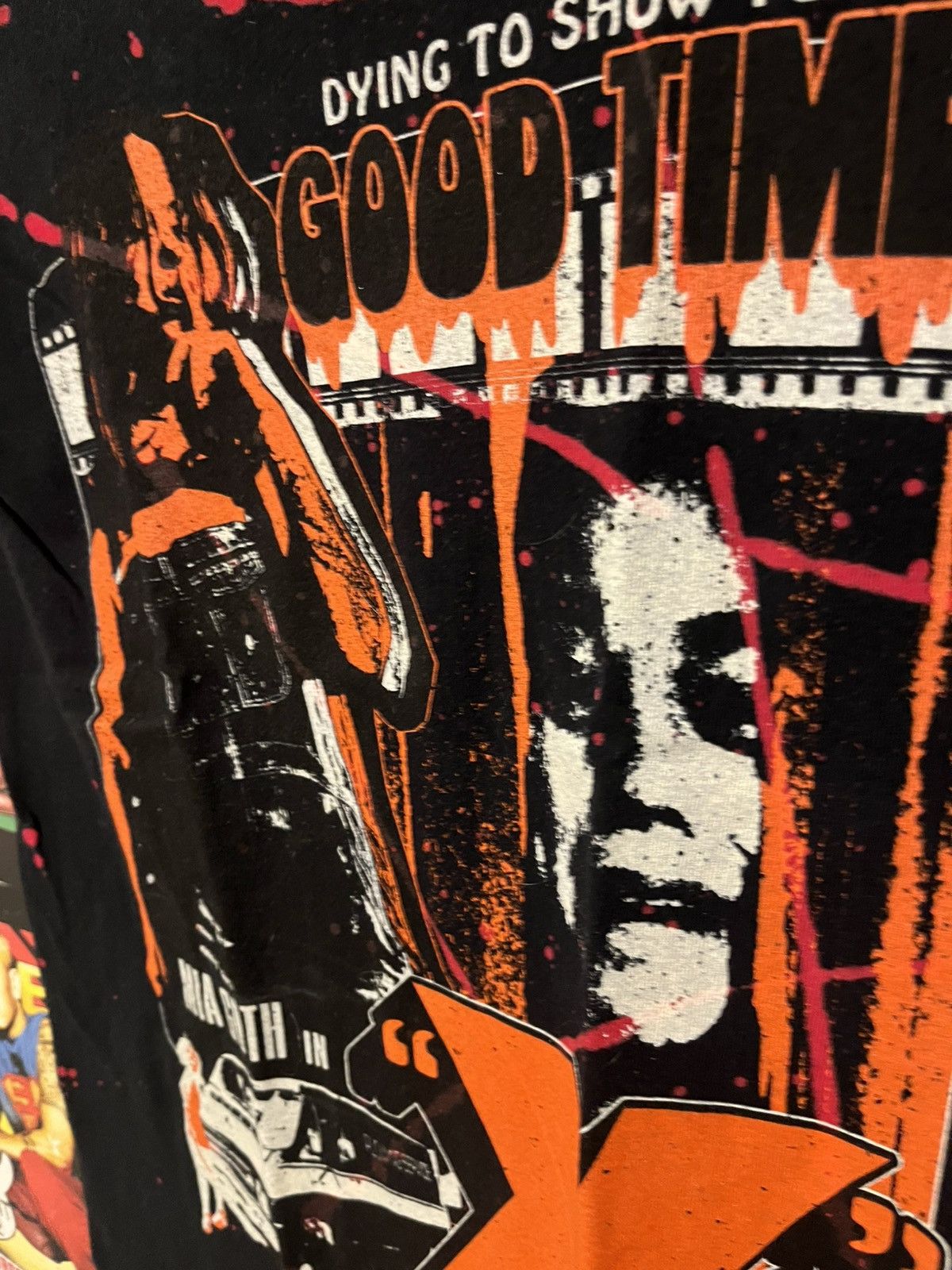 A24 Y2K 2022 A24 X Movie All over Print splatter Tee/ Shirt Size S / US 4 / IT 40 - 3 Thumbnail