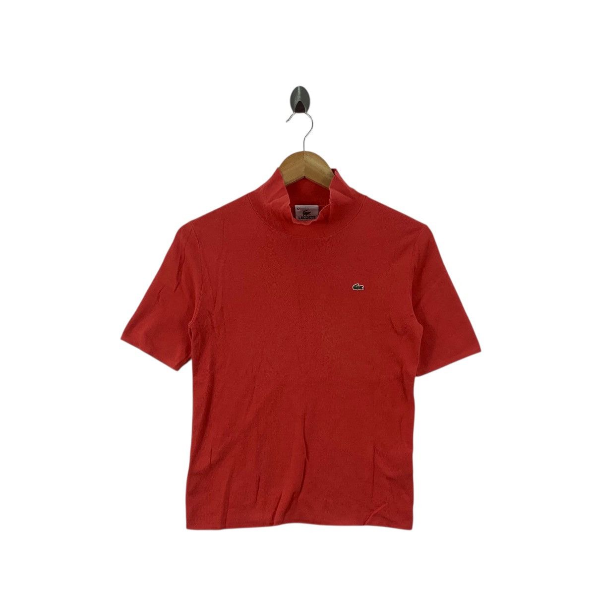 Lacoste Vintage LACOSTE FRANCE Minimalist Design Embossed Logo Tee Size S / US 4 / IT 40 - 1 Thumbnail