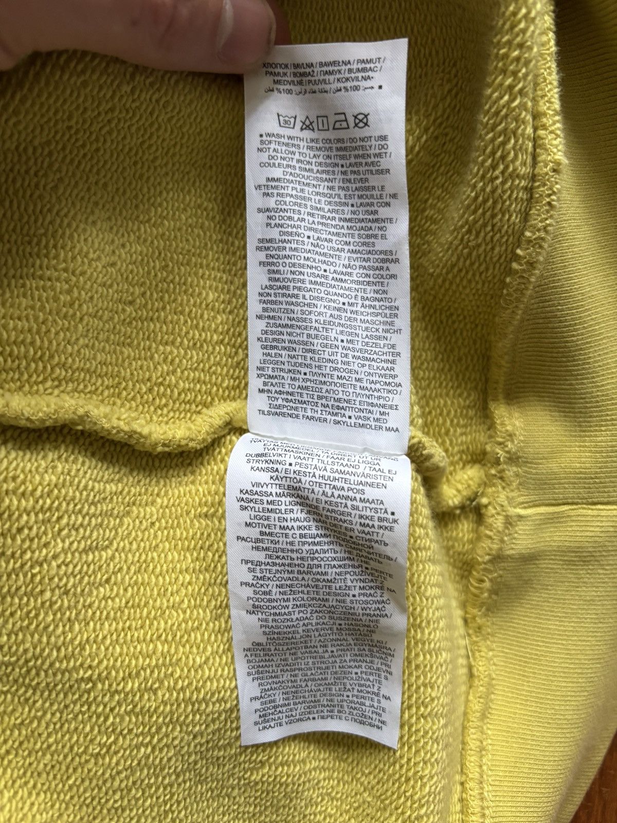 Jordan Brand × Nike × Travis Scott Quick Sale JORDAN X TRAVIS SCOTT HOODIE 2 yellow Size US M / EU 48-50 / 2 - 5 Thumbnail