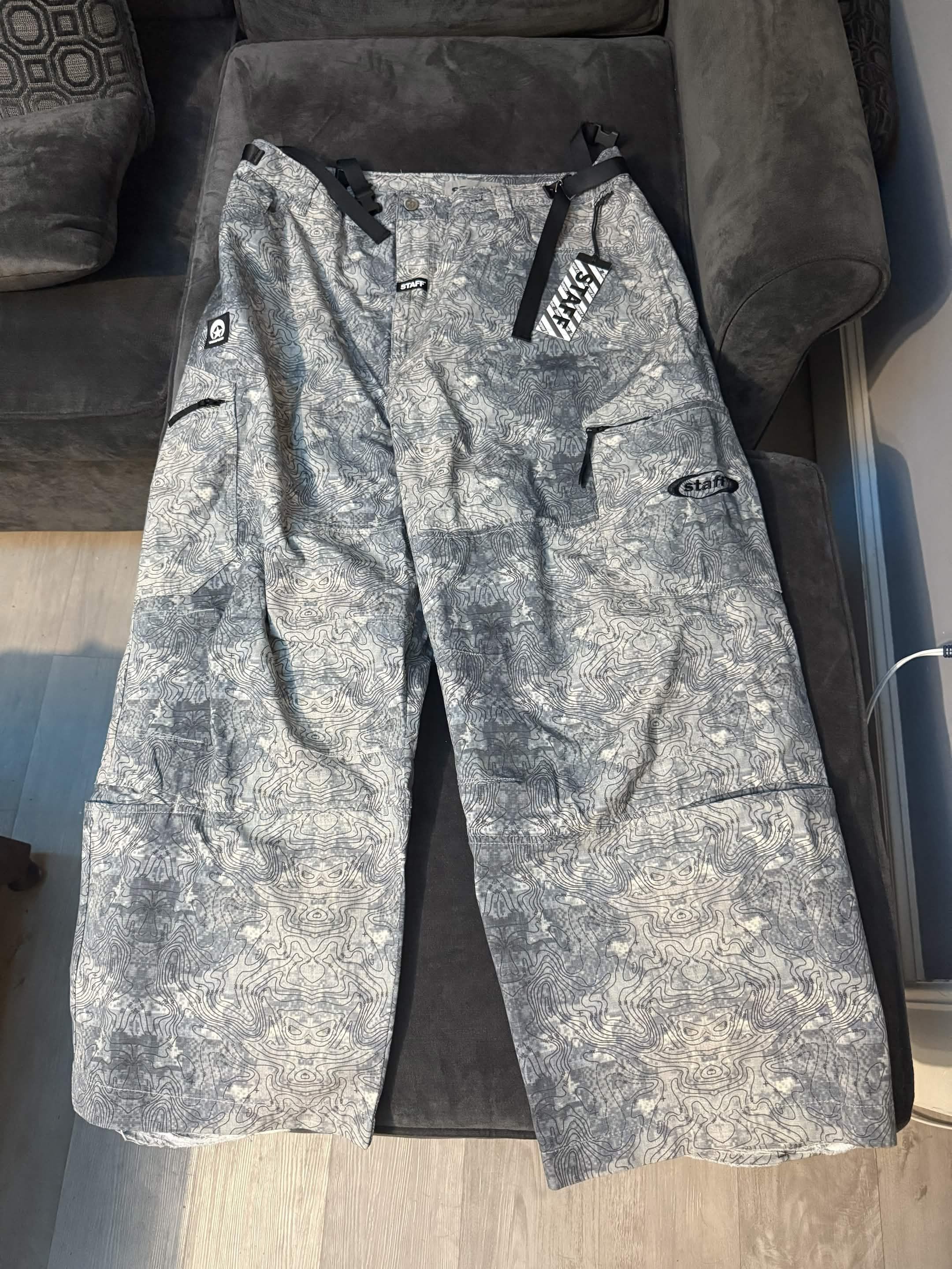 STAFF WORKFORCE Trench baby pants Size US 34 / EU 50 - 2 Thumbnail