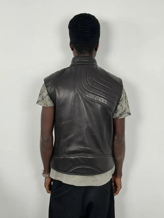 Gucci FW2000 Gucci Tornado Storm Padded Leather Vest by Tom Ford Size US S / EU 44-46 / 1 - 3 Thumbnail