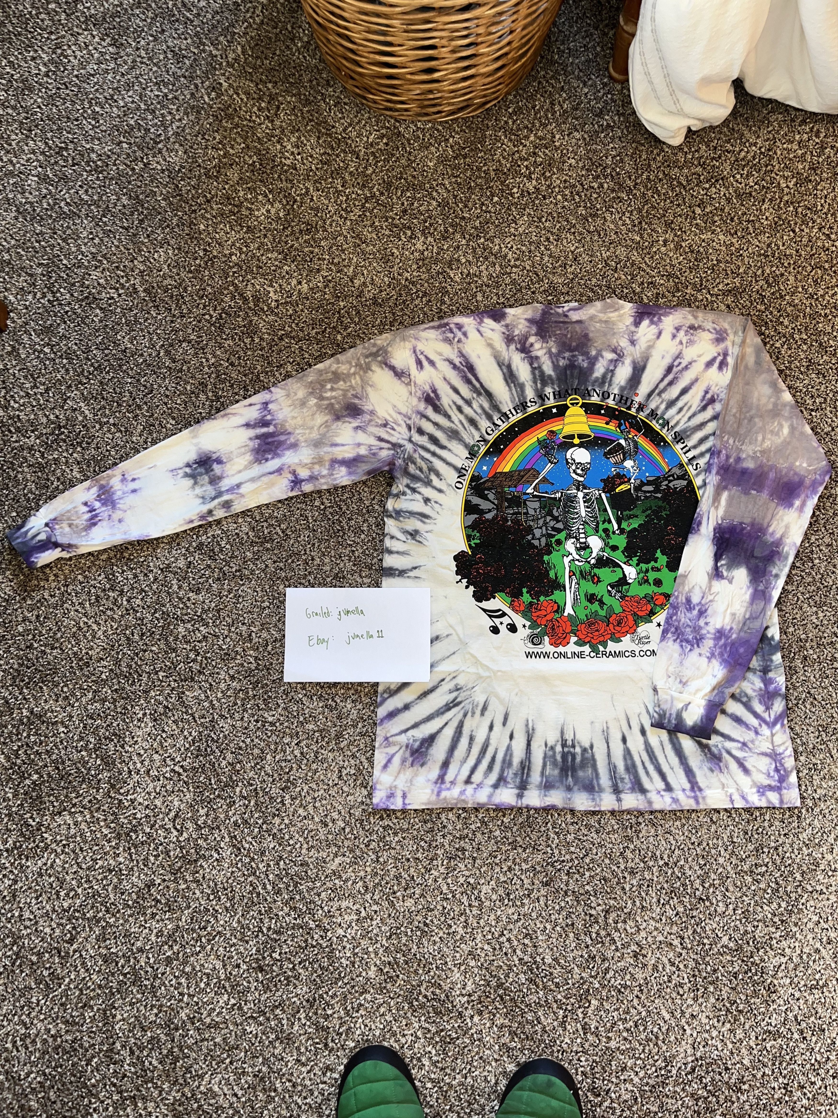Grateful Dead × Online Ceramics Online ceramics NFA long sleeve size L brand new Size US L / EU 52-54 / 3 - 2 Thumbnail