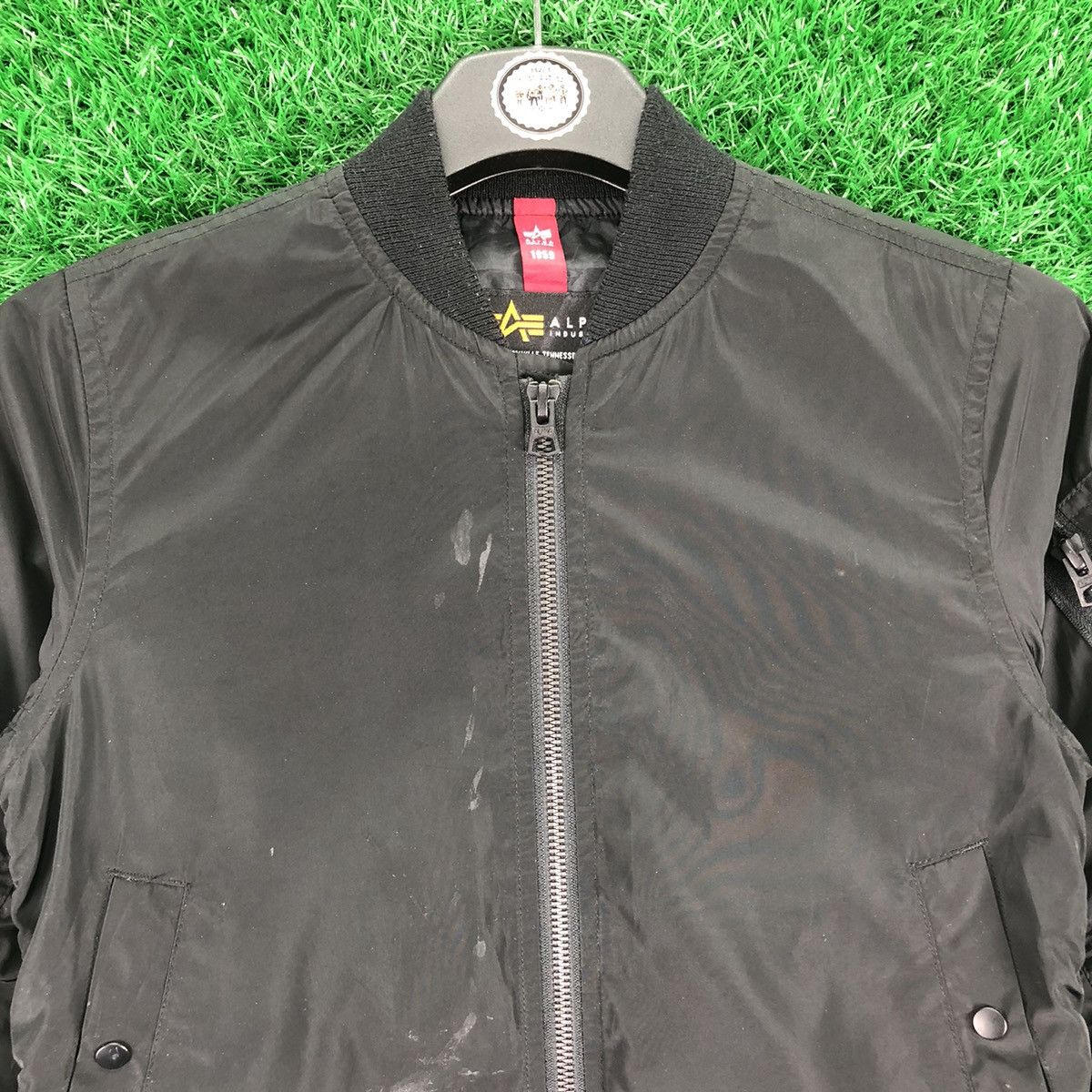 Alpha Industries Vintage Alpha Industries Bomber Jacket MA-1 for Kid Size US XXS / EU 40 - 7 Thumbnail
