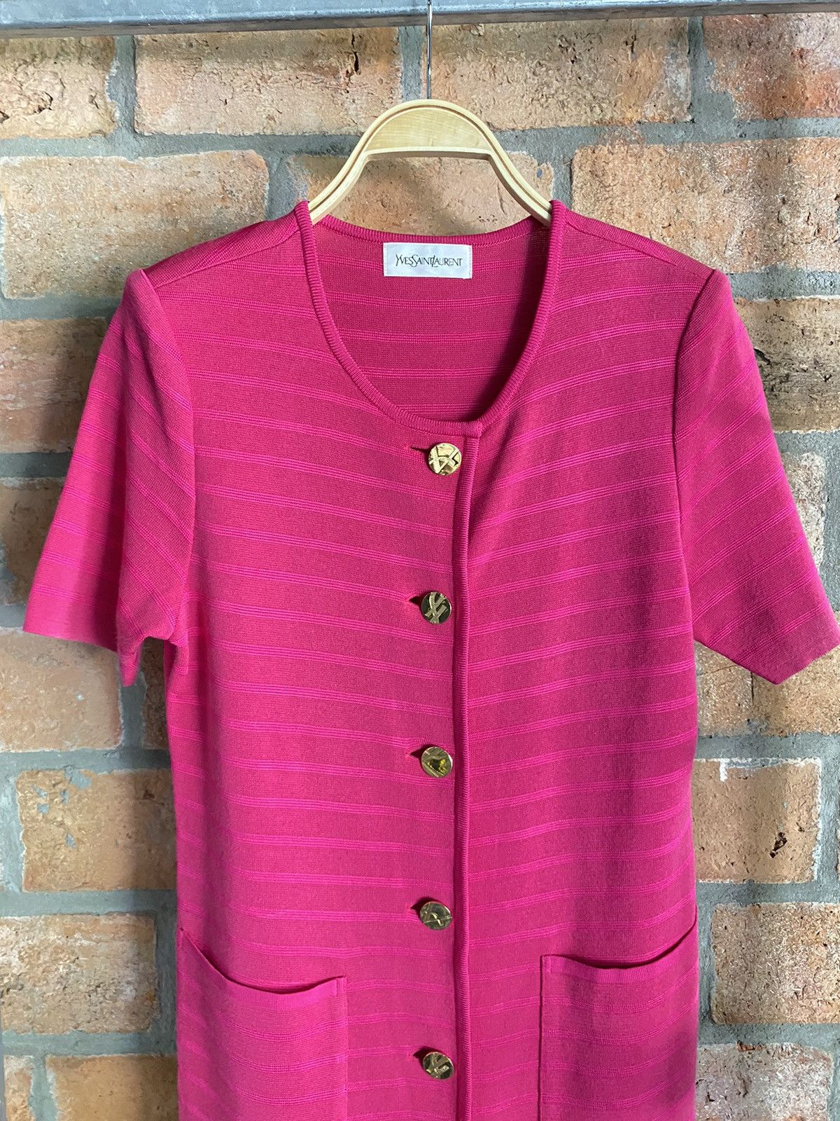 Yves Saint Laurent Yves Saint Laurent Pink dress Size ONE SIZE - 19 Thumbnail