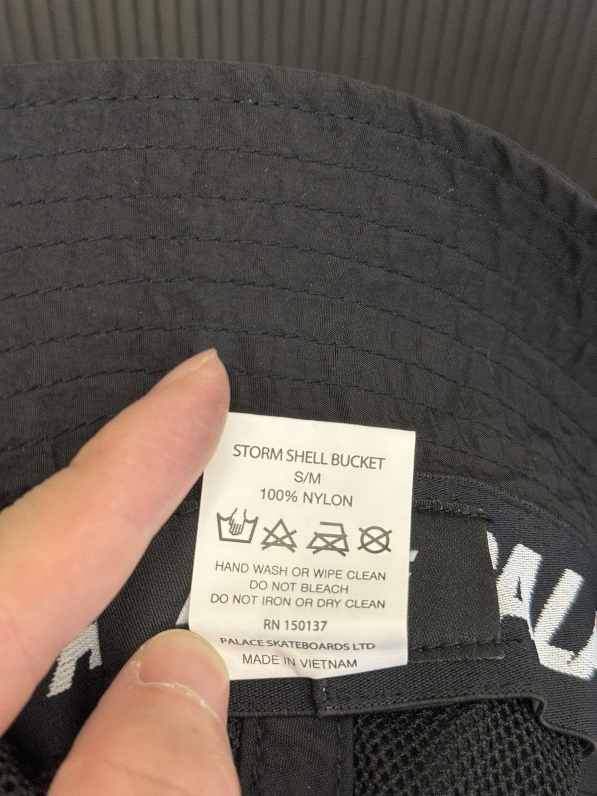 Palace Supreme Storm shell bucket Black hat crusher Size ONE SIZE - 4 Thumbnail