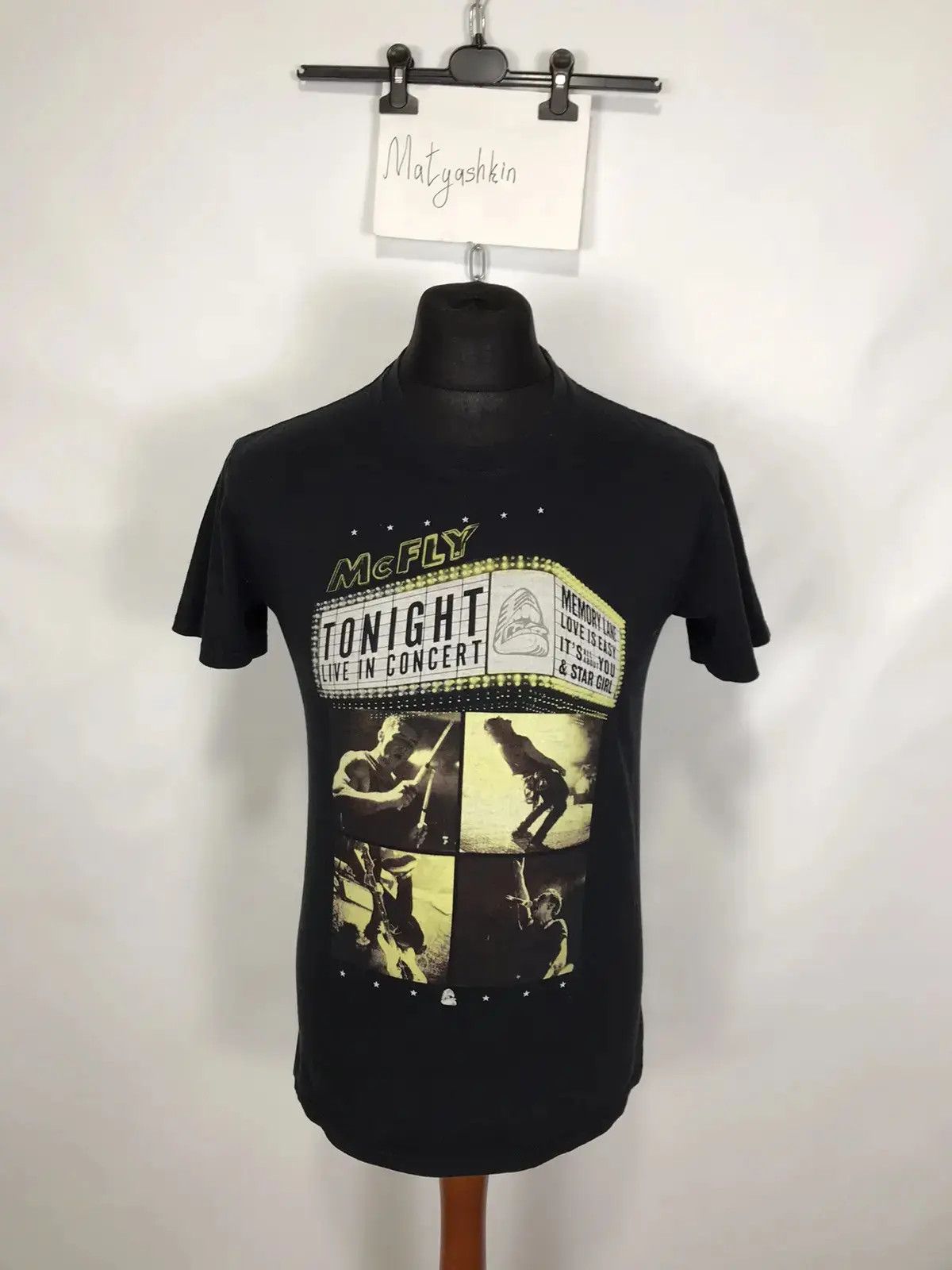 Band Tees Mc Fly 2013 tour tee size M Size US M / EU 48-50 / 2 - 1 Thumbnail