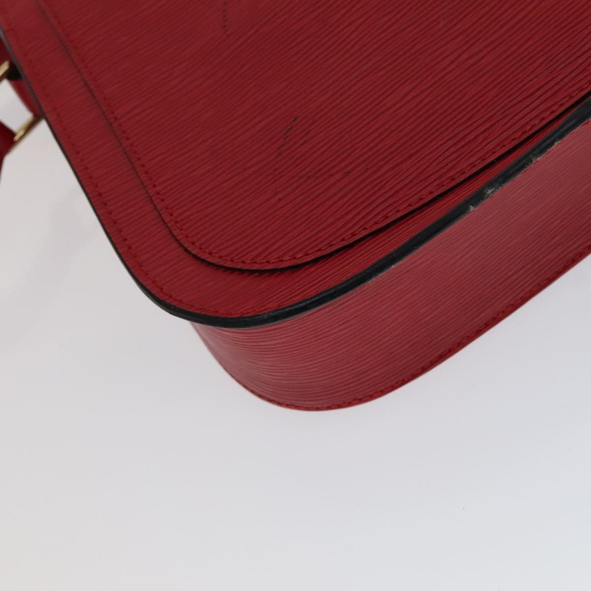 Louis Vuitton LOUIS VUITTON Epi Saint Cloud GM Shoulder Bag Red M52197 Size ONE SIZE - 8 Thumbnail