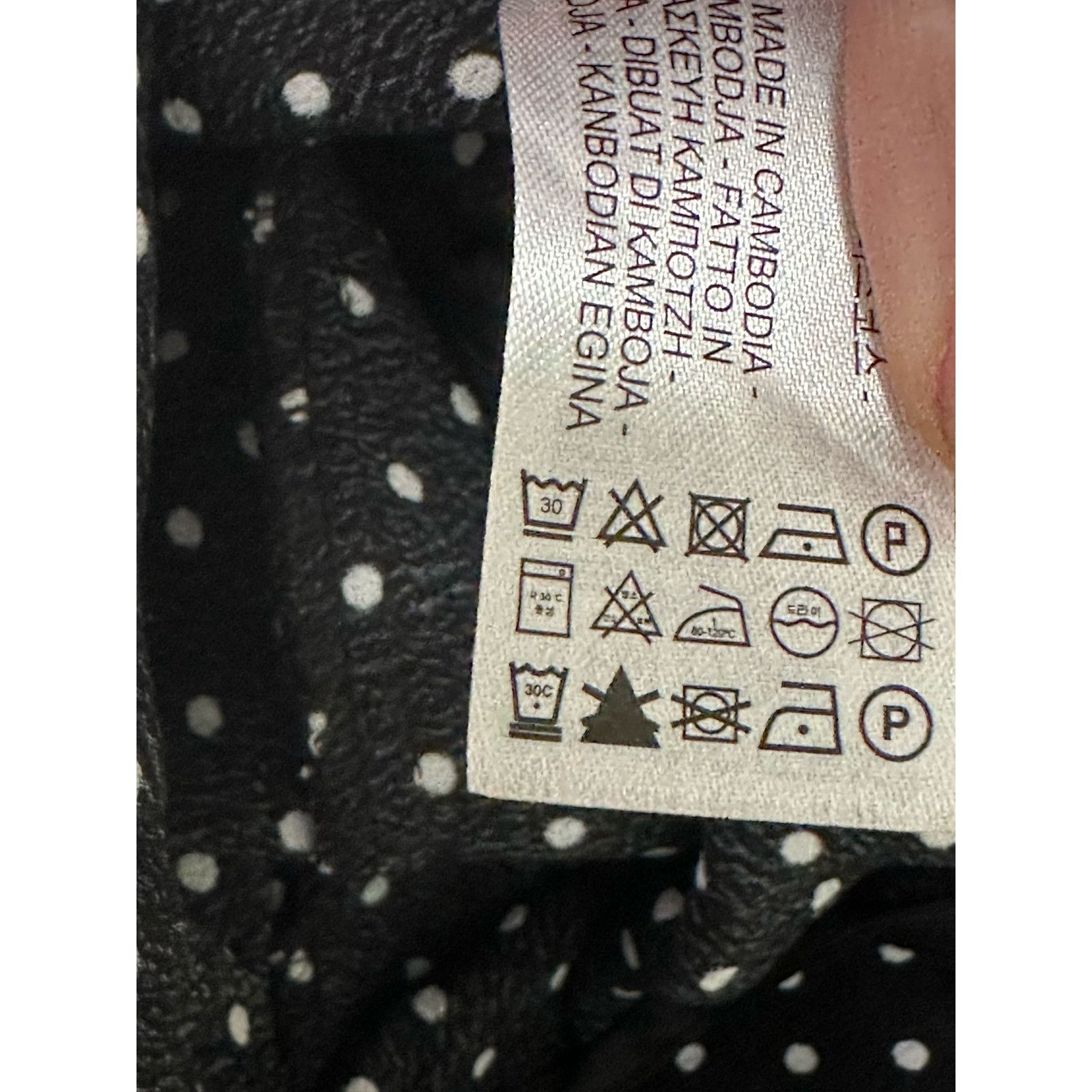 Zara Zara black white polka dots ruffled skort size Small Size 27" / US 4 / IT 40 - 4 Thumbnail