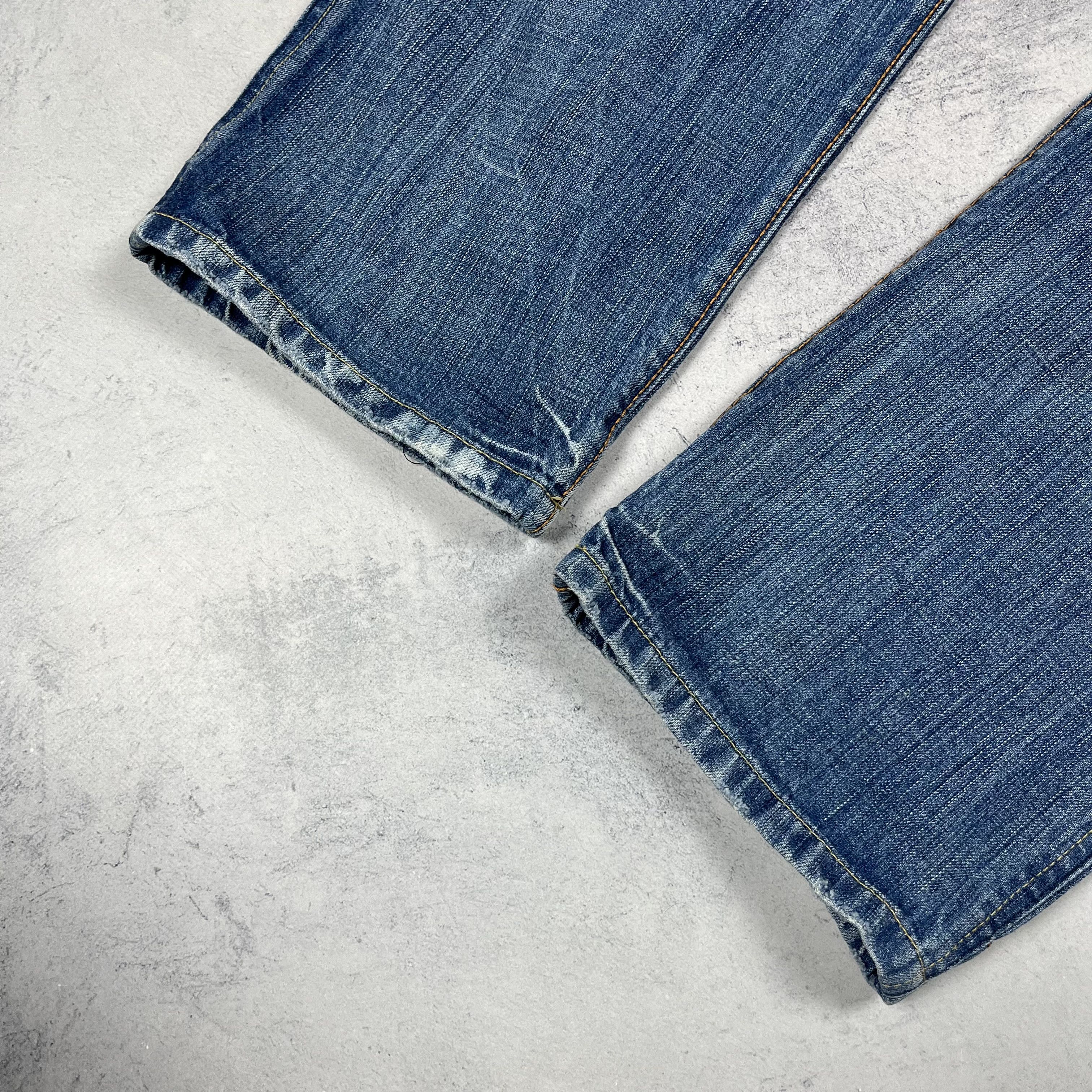 G-Star Vintage G-Star Raw Elwood 5620 Back Buckle Jeans Pants Size US 34 / EU 50 - 5 Thumbnail