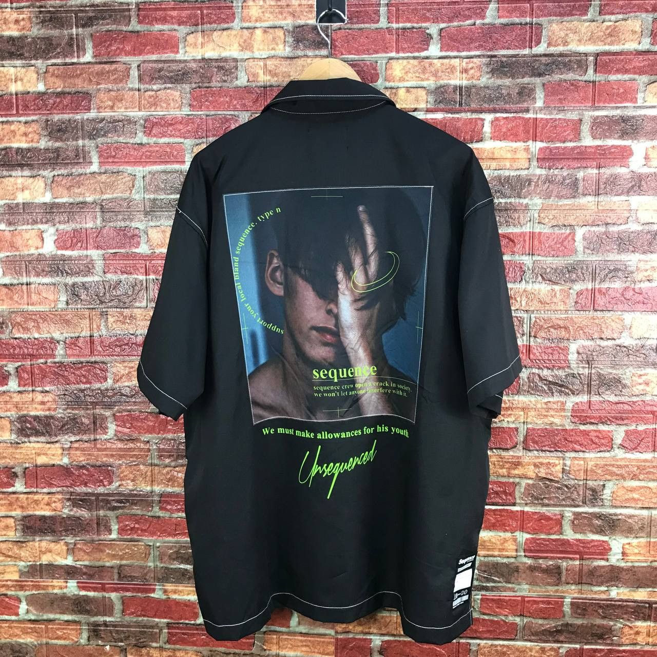 Japanese Brand BAGGY SEQUENCE X B-ONE SOUL PROMO SHIRT Size US L / EU 52-54 / 3 - 1 Thumbnail