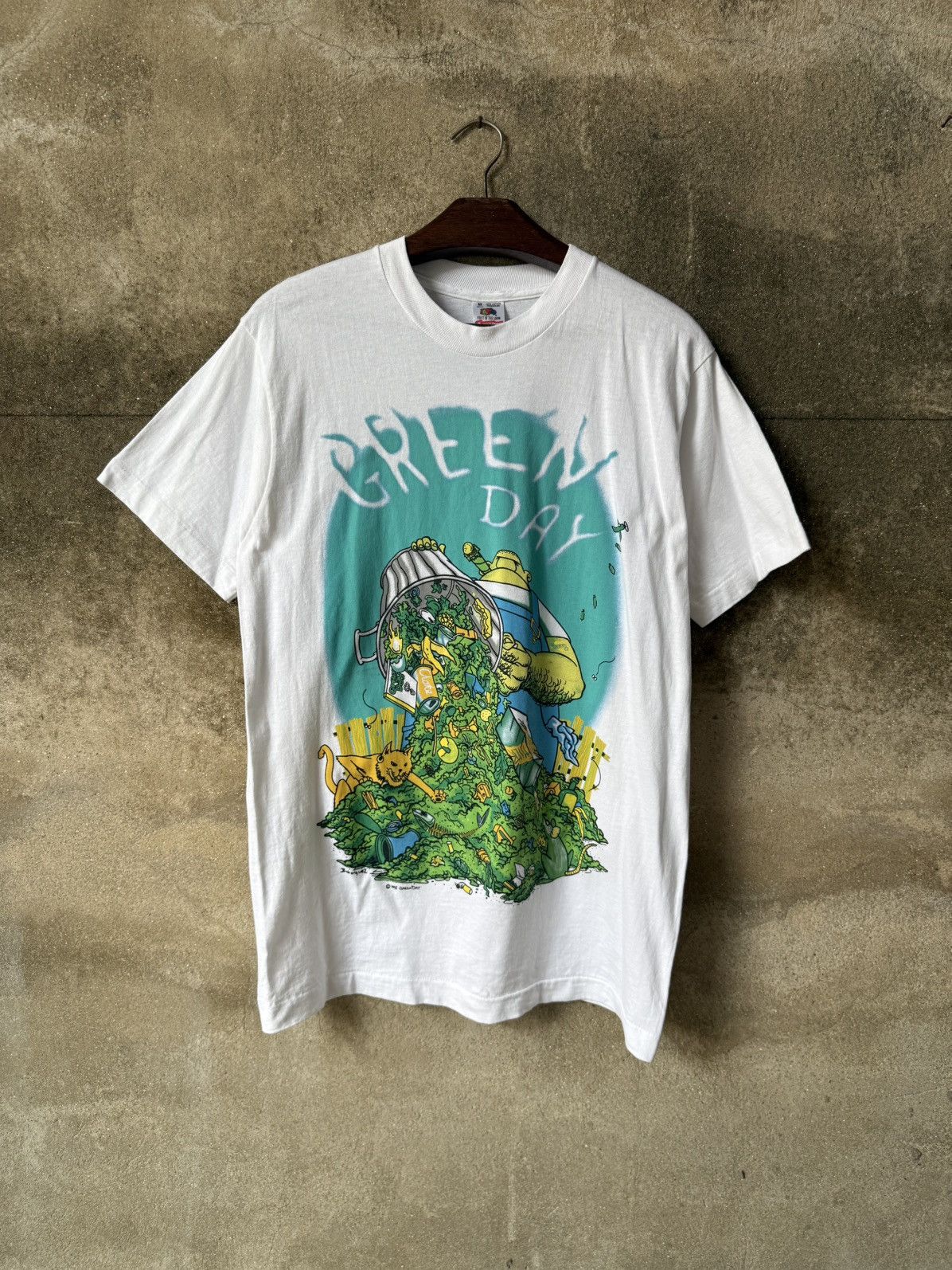 Band Tees × Vintage Vintage 90s Green day Shirt | Grailed