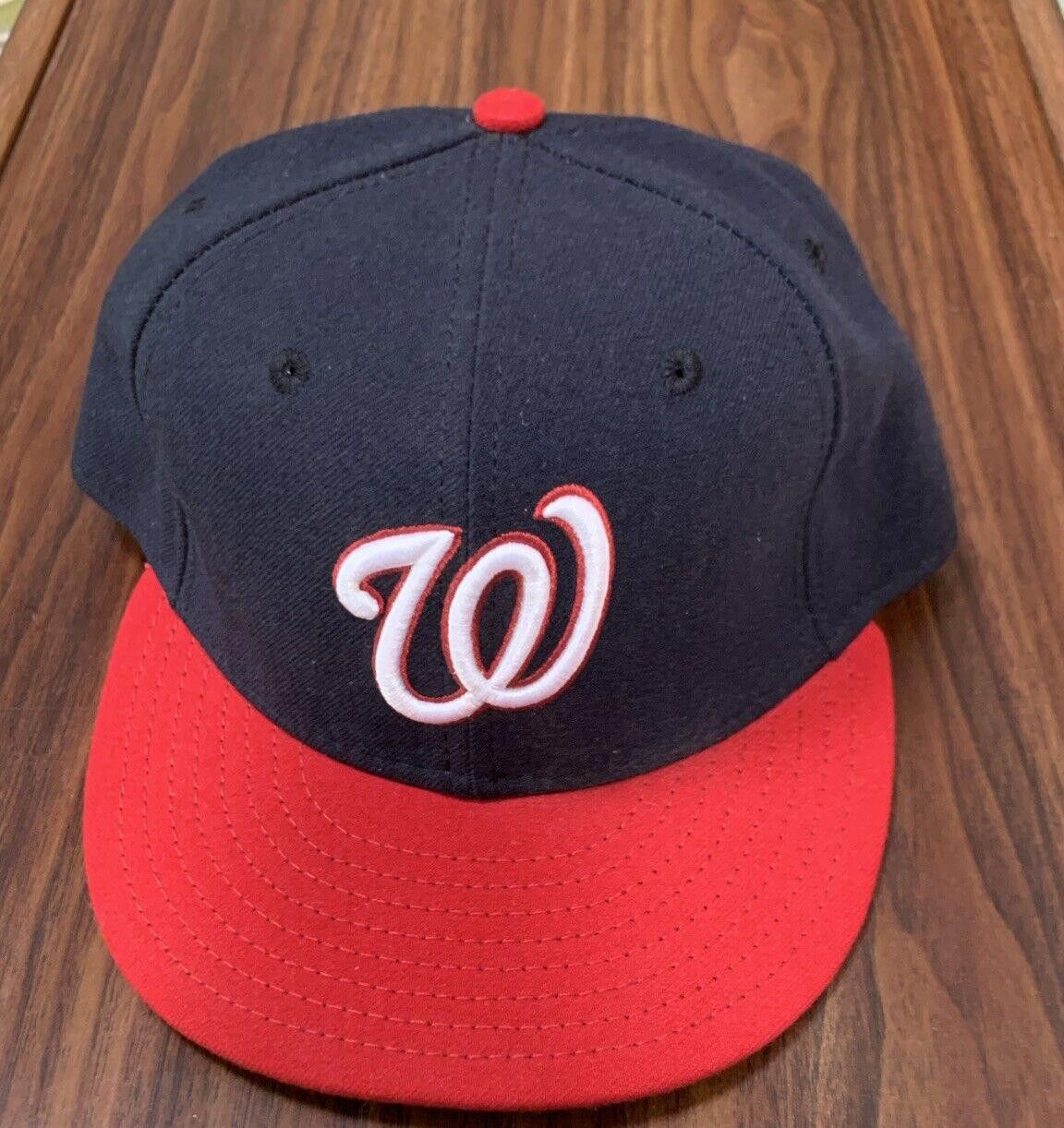 New Era New Era Washington Nationals Official Fitted Hat 7 1/8 Size ONE SIZE - 1 Thumbnail