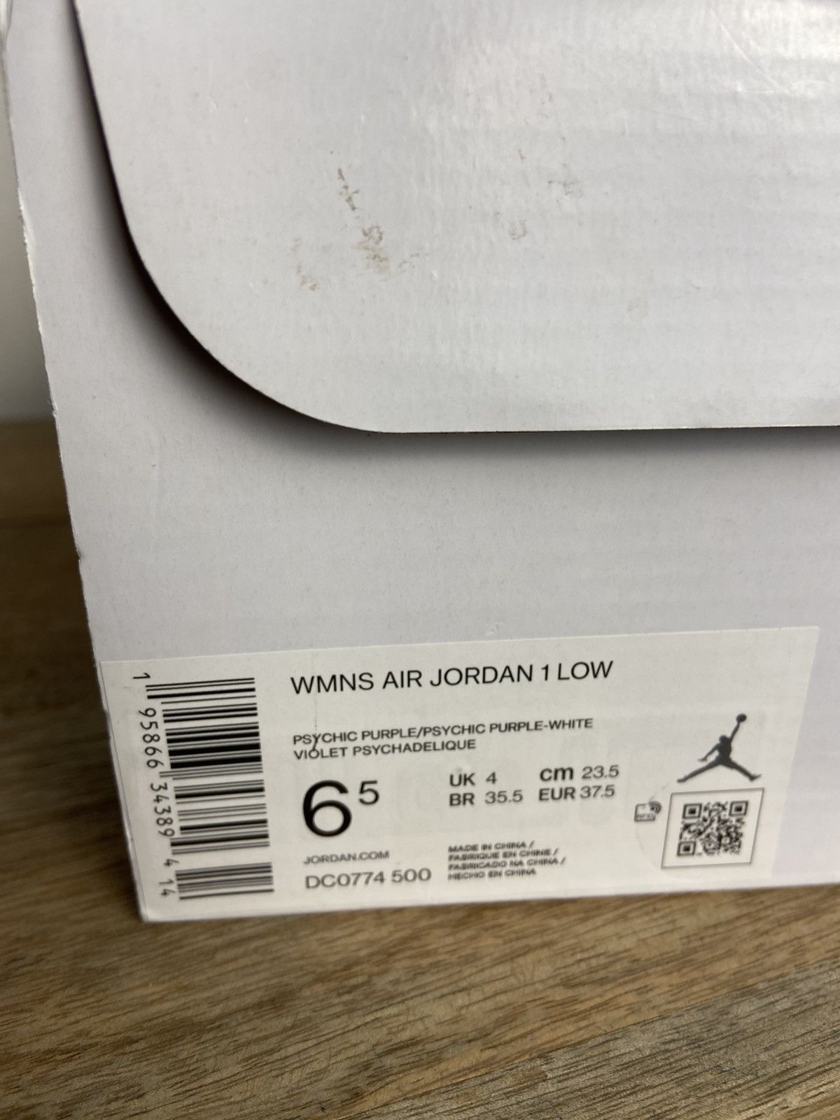 Jordan Brand New Jordan 1 Low "Psychic Purple" Size 6,5US Size US 6.5 / IT 36.5 - 4 Thumbnail