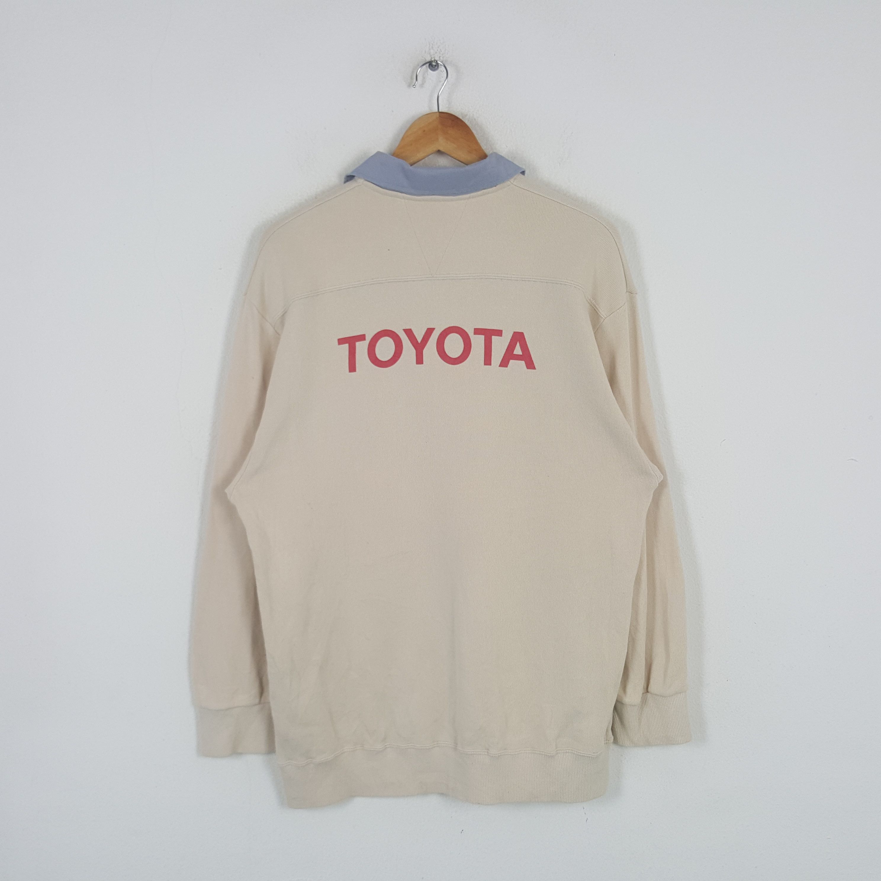 Vintage Vintage Toyota Japanese Brand Racing Sweatshirt C296N5 Size US S / EU 44-46 / 1 - 1 Thumbnail