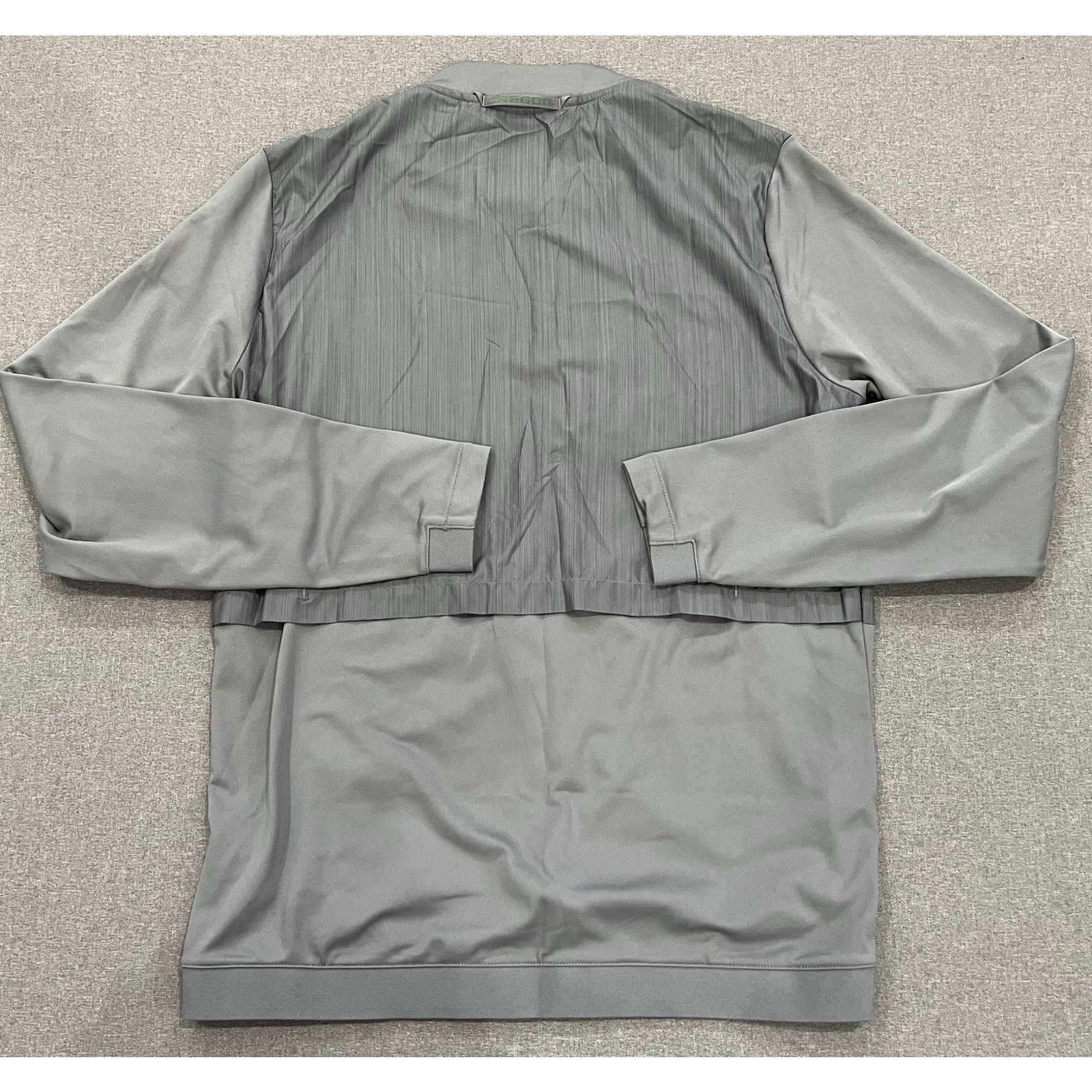 Nike Nike Oregon Ducks Jacket Mens Medium M Grey Full Zip Bomber Size US M / EU 48-50 / 2 - 2 Thumbnail