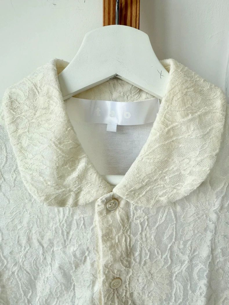Other Comme Des Garcons Wool lace long-sleeve shirt Size S / US 4 / IT 40 - 2 Thumbnail