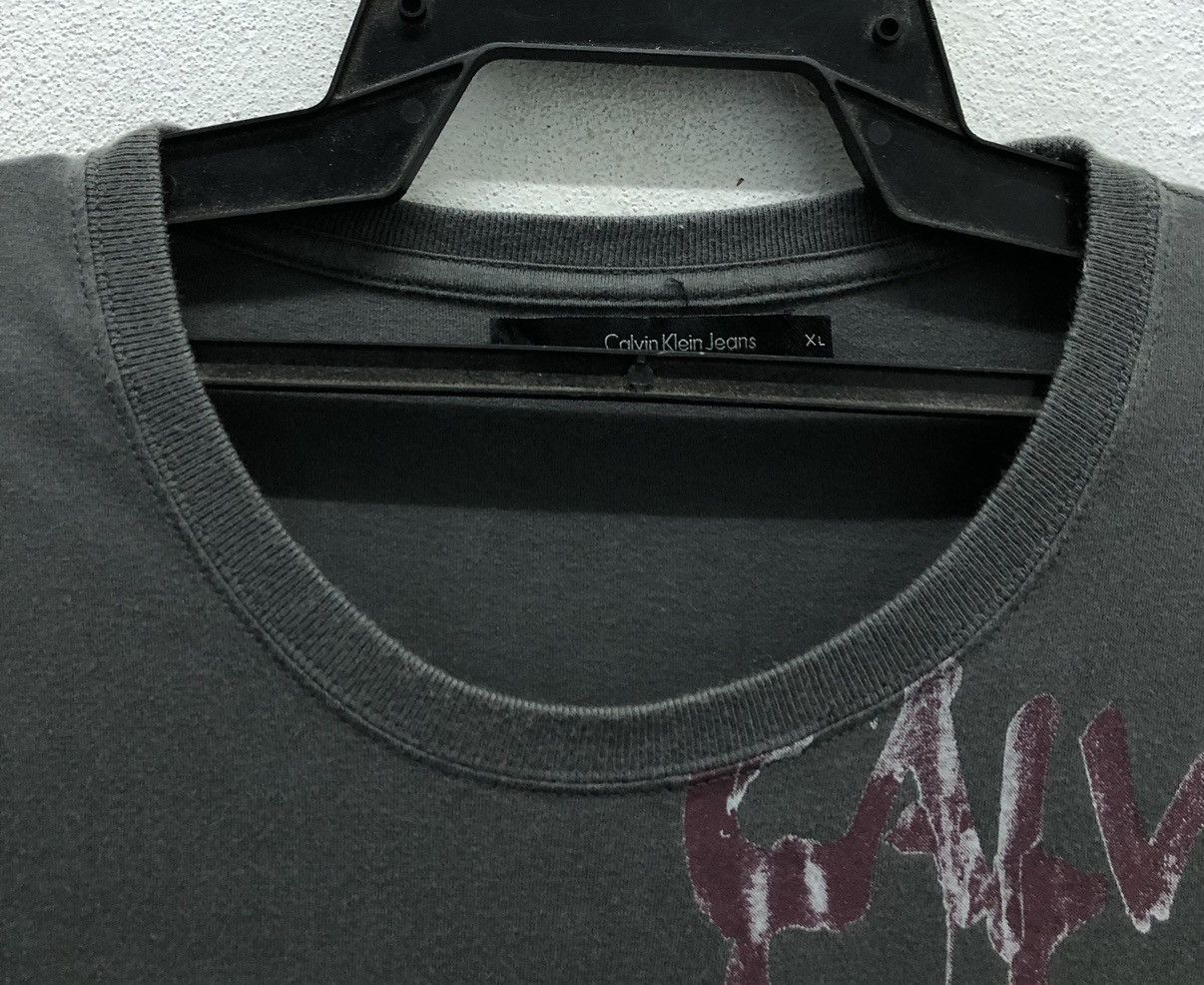Calvin Klein Vintage Calvin Klein Jeans T-Shirt Size US XL / EU 56 / 4 - 4 Thumbnail