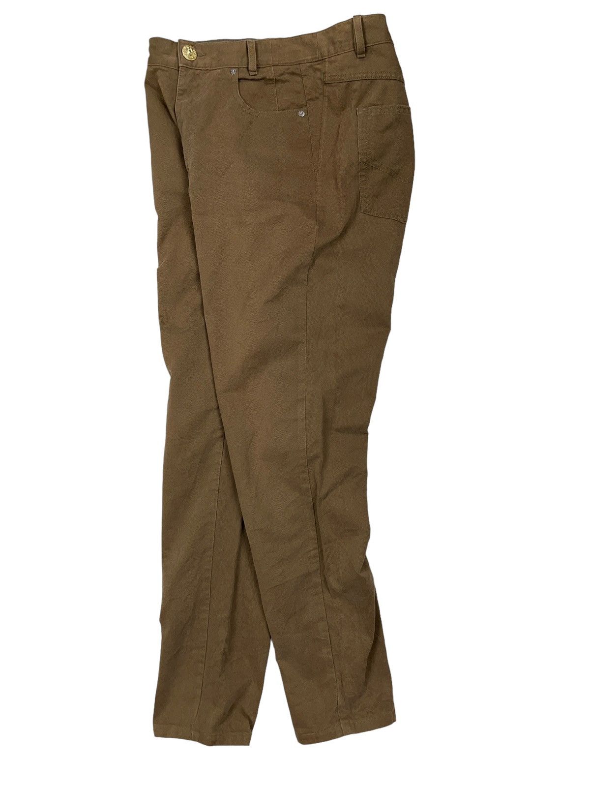 Jil Sander × Vintage Vintage 90s Jil Sander Corduroy Pants Size US 32 / EU 48 - 2 Thumbnail