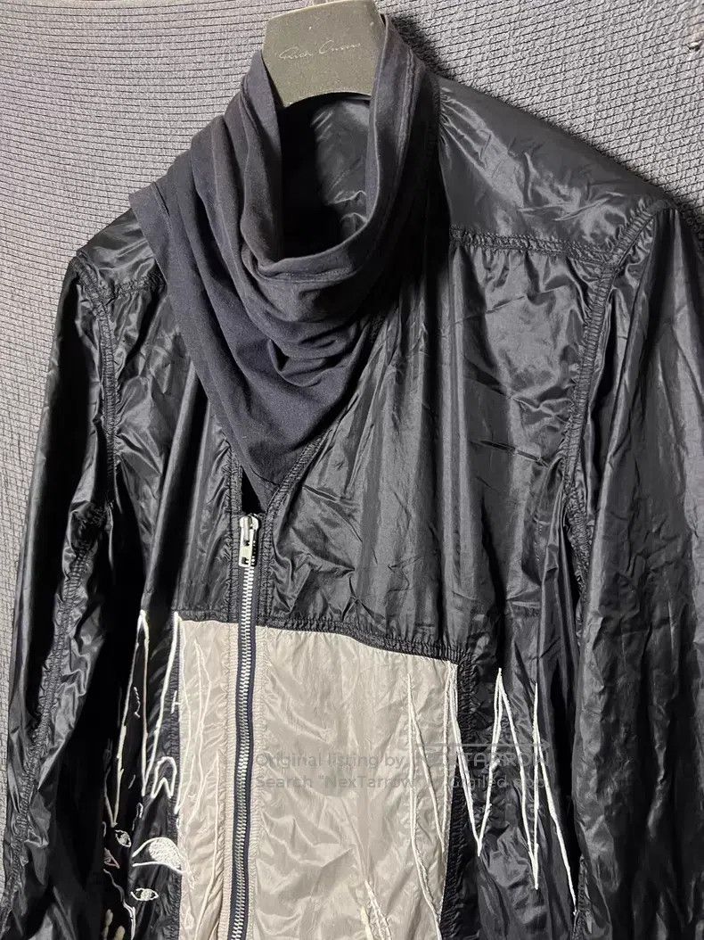 Rick Owens RICK OWENS Thousand Needle Ghost Face Embroidered Scarf Wi Size US L / EU 52-54 / 3 - 6 Thumbnail