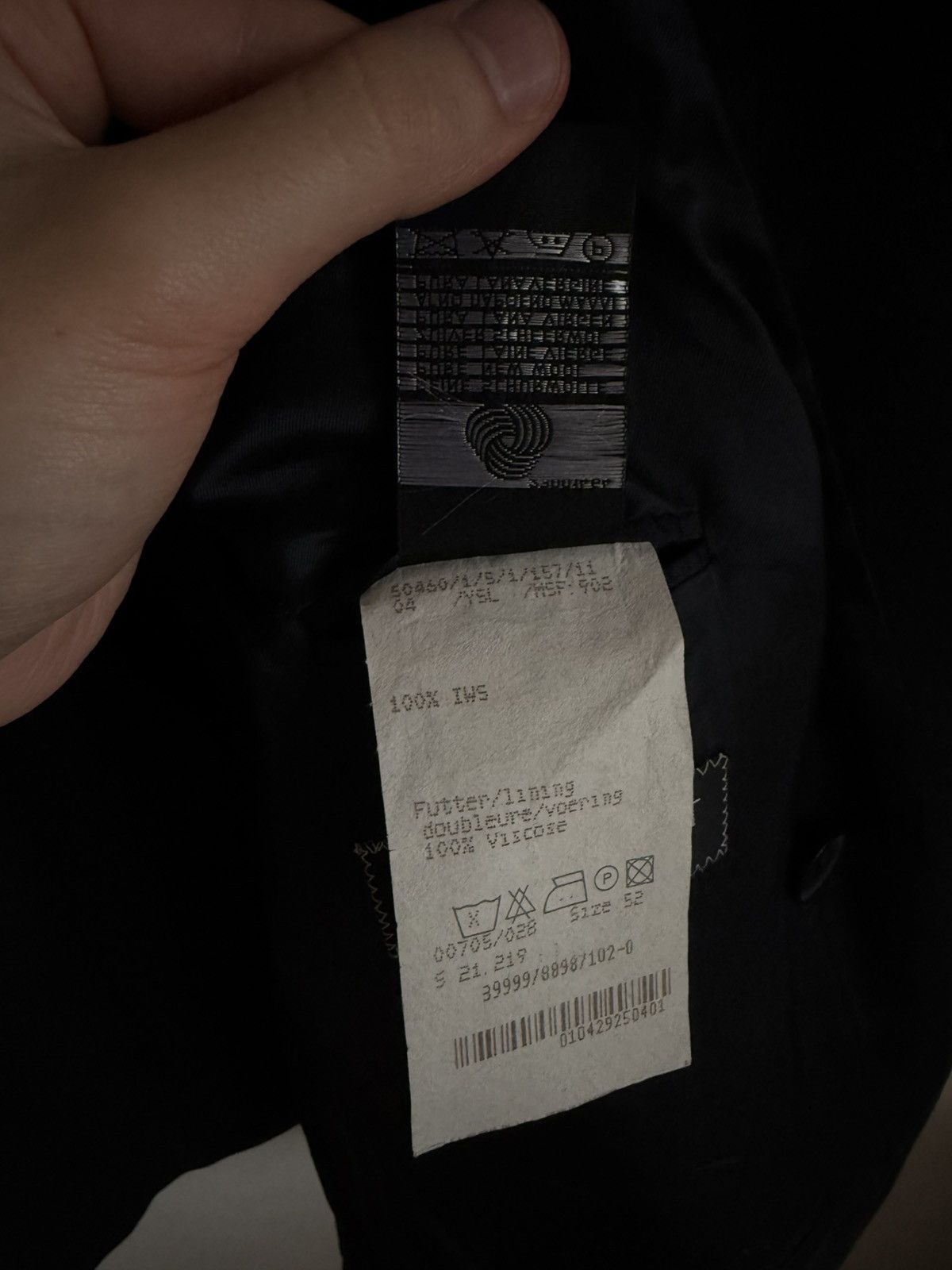 Yves Saint Laurent Yves Saint Laurent pour homme double breasted blazer. Size 52S - 8 Thumbnail