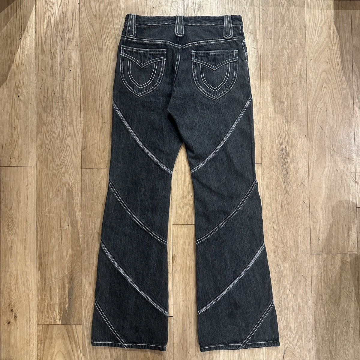 Yasuyuki Ishii Yasuyuki Ishii Lace-Up Denim Size US 31 - 2 Thumbnail