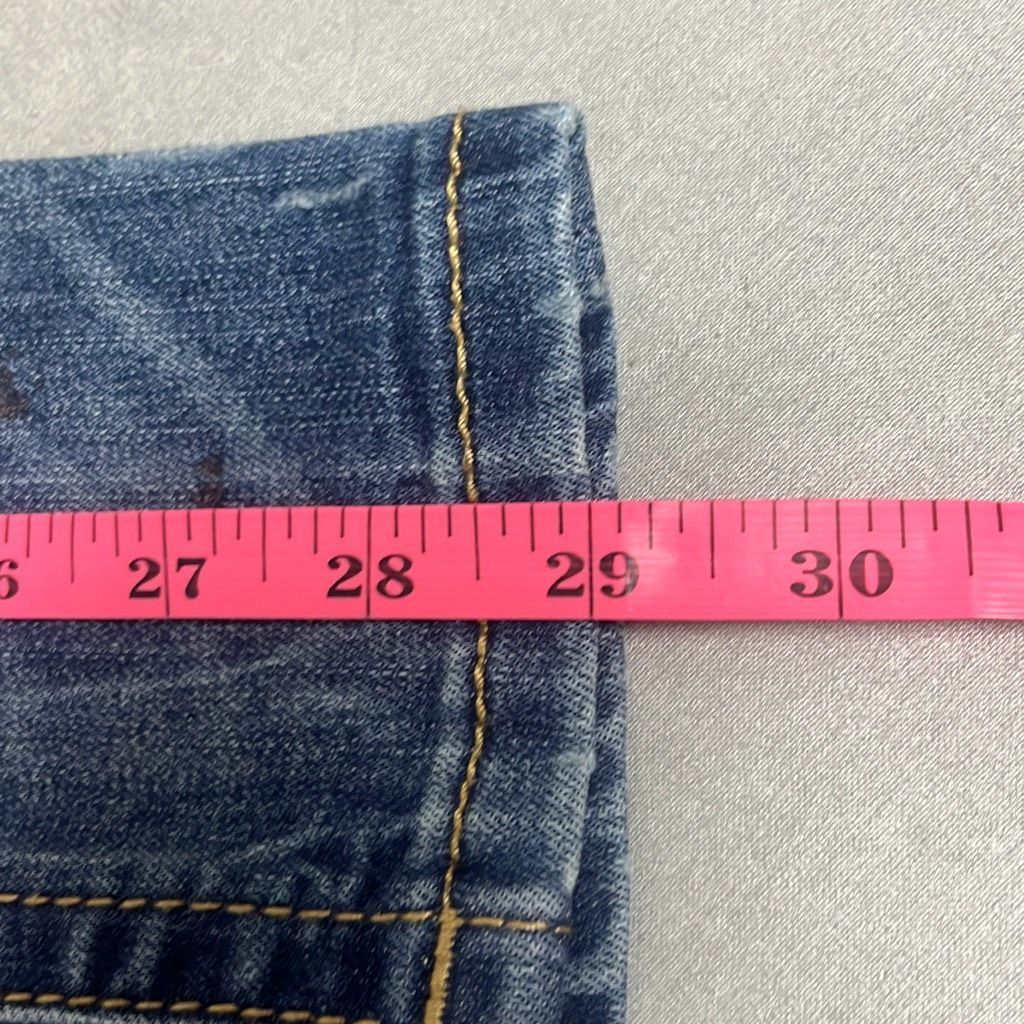 Other Miss Me Womens Size 26 Skinny Mid Rise Denim Jeans Blue Pock Size 27" / US 4 / IT 40 - 12 Thumbnail
