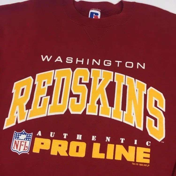 Russell Athletic NoS New Vtg 1995 Russell Athletic Maroon NFLP NFL Sweatshirt Size US L / EU 52-54 / 3 - 1 Thumbnail