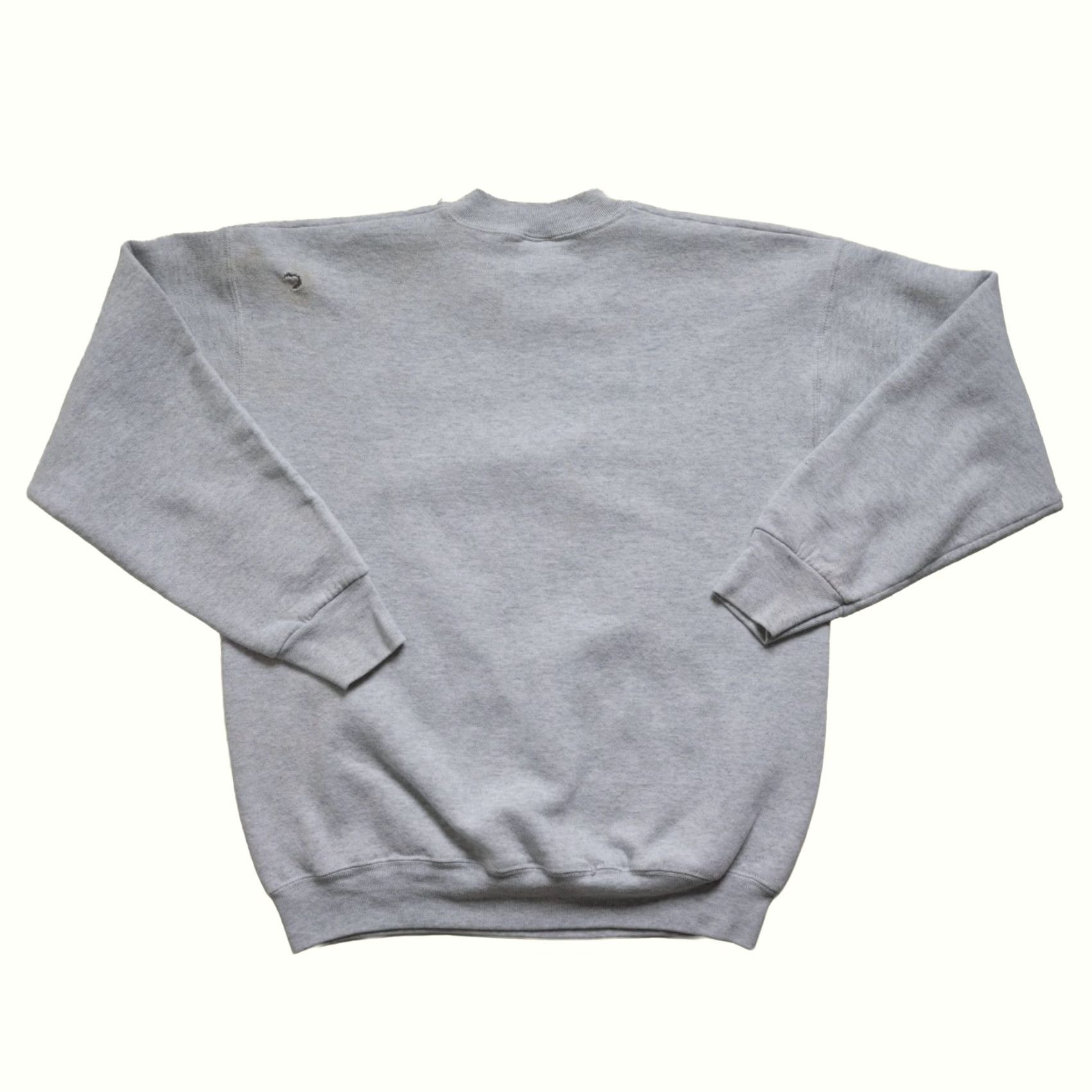Fruit Of The Loom VINTAGE Fruit of the Loom Webster New York Graphic Gray Distressed Sweatshirt L Size US L / EU 52-54 / 3 - 3 Thumbnail