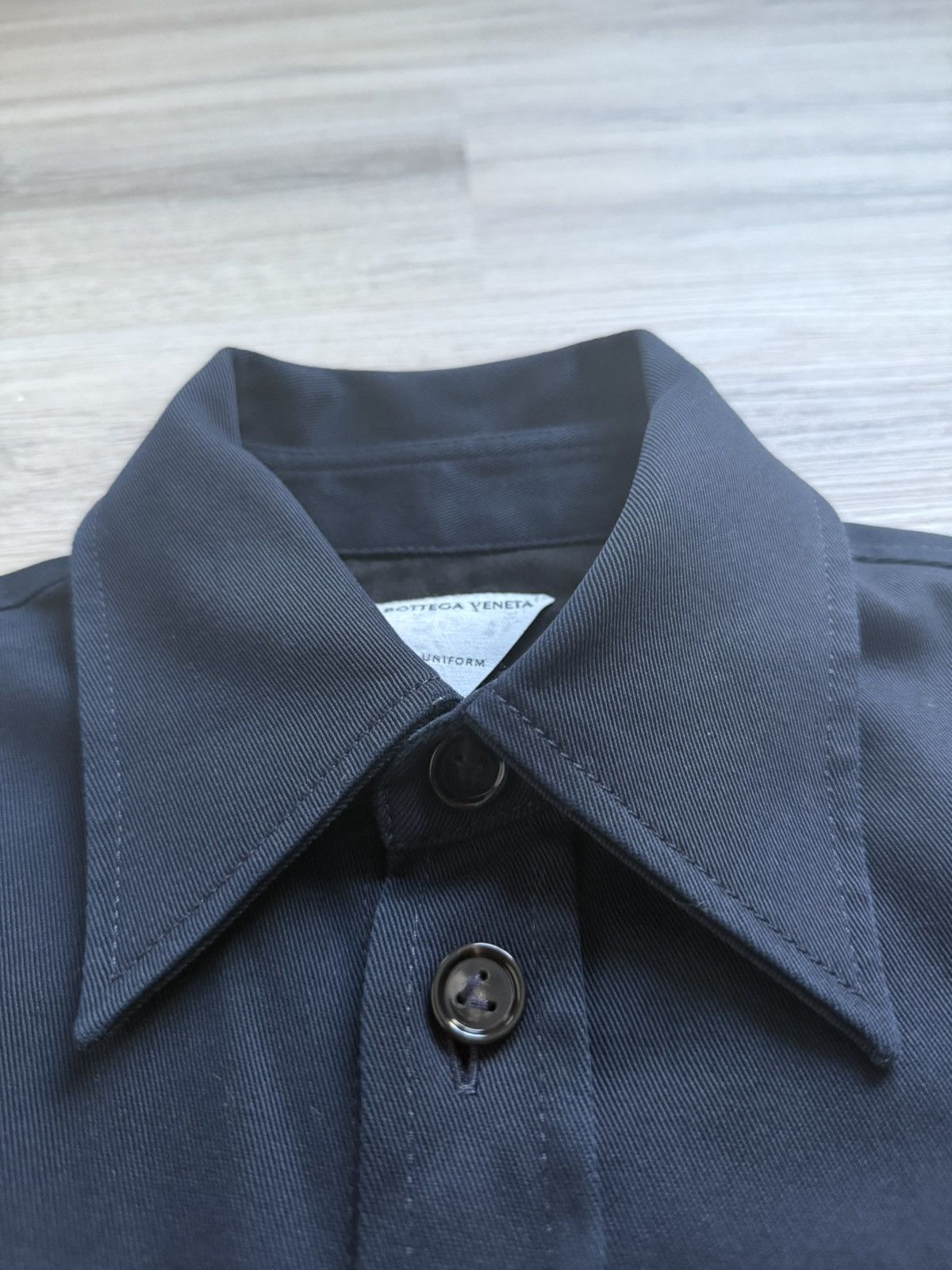 Bottega Veneta Bottega Veneta Canvas Uniform Shirt Size XS / US 0-2 / IT 36-38 - 4 Thumbnail