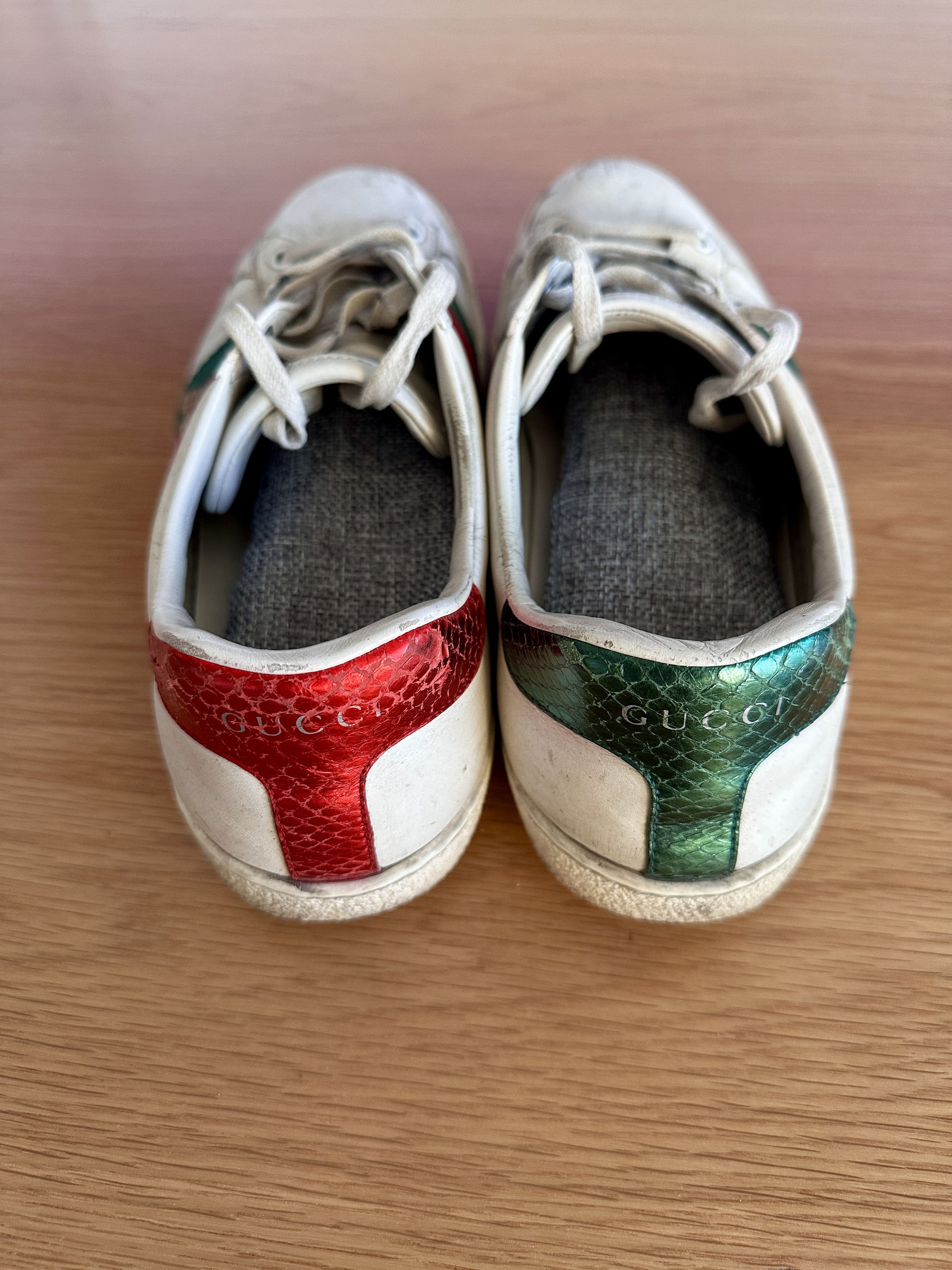 Gucci Gucci Ace Embroidered Bee Sneaker Size US 9 / EU 42 - 6 Thumbnail