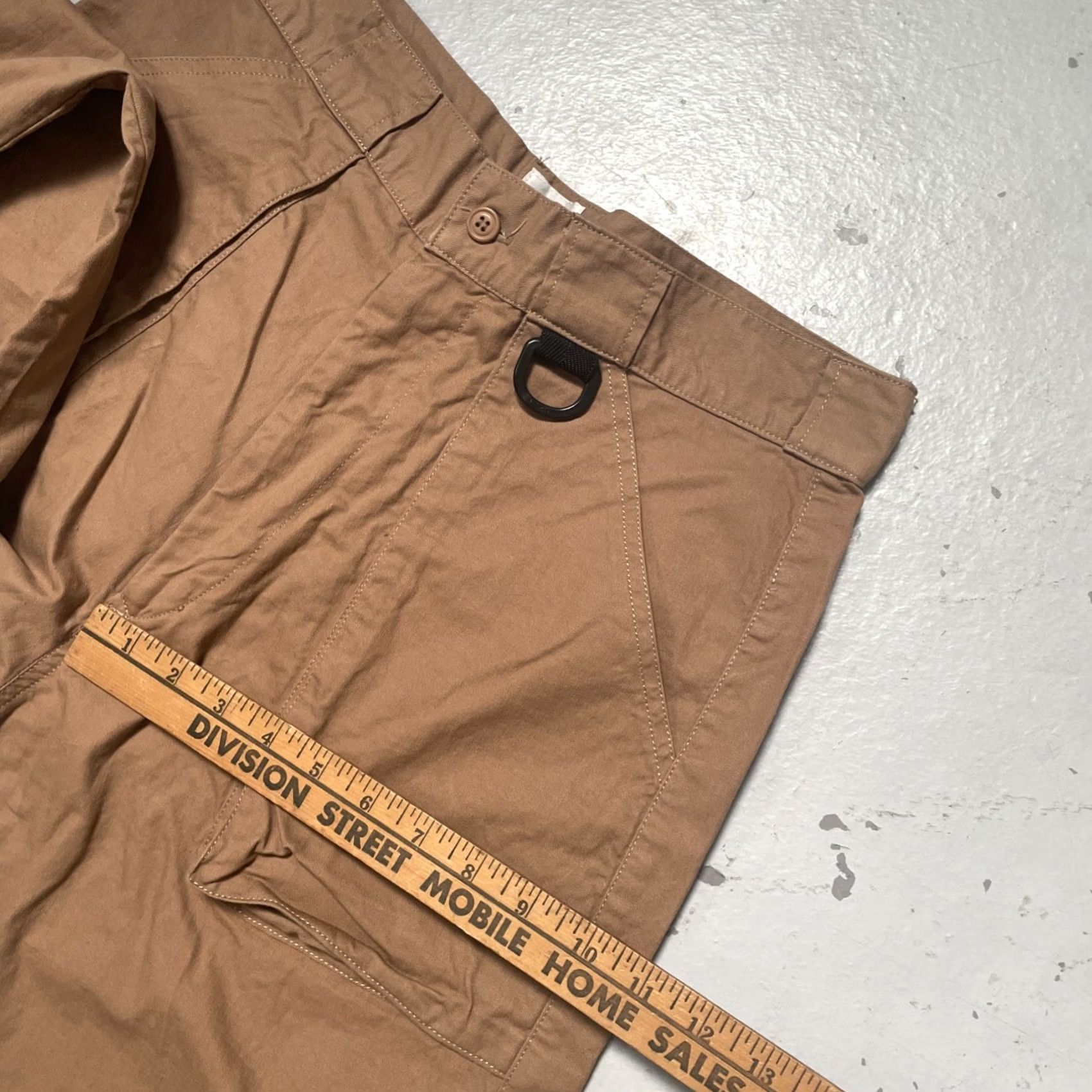 Vintage Nepenthes Army Utility Pants Cargo Trousers Unisex Adults M Brown-Ish Cotton Vintage Japan Designer Style 90s Theme Mens Girls Womens Size US 31 - 5 Thumbnail