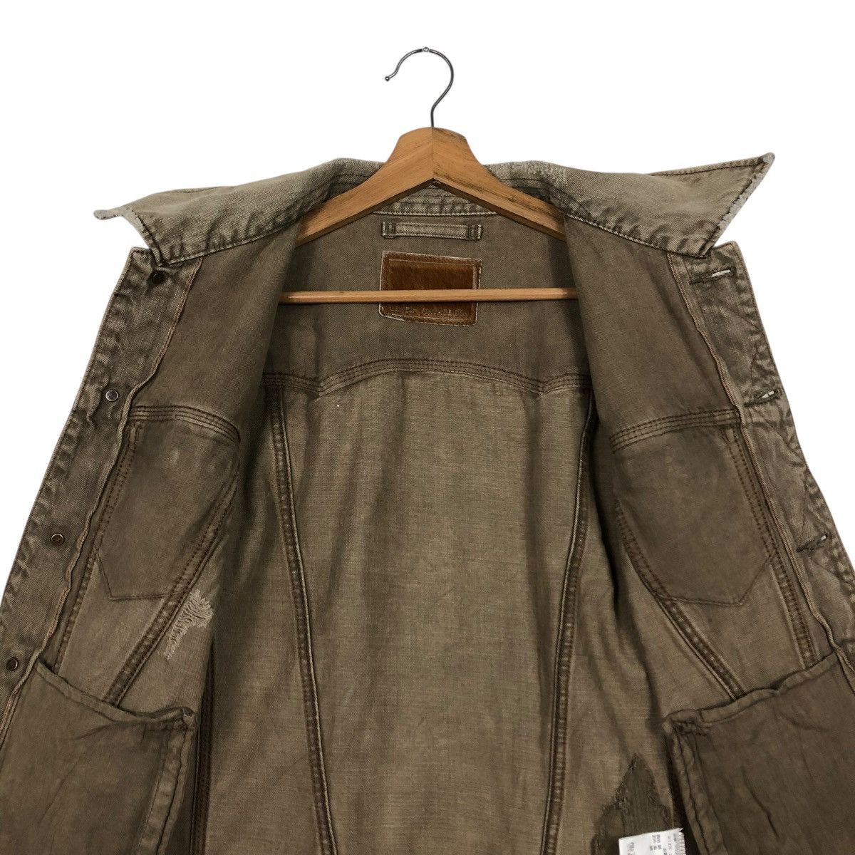 Japanese Brand 🔥CROPPED BIKER DENIM JACKET GOA JAPAN IF SIX WAS NINE Size US S / EU 44-46 / 1 - 18 Thumbnail