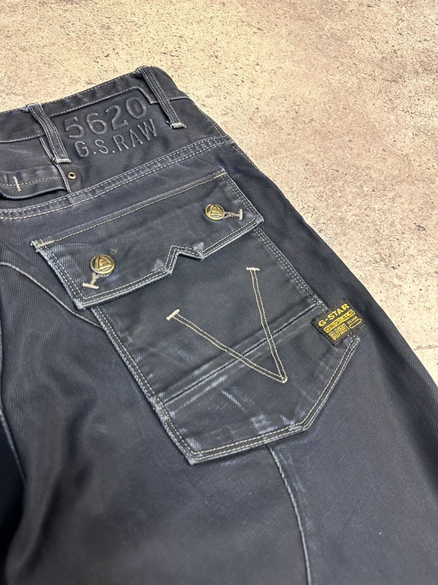G-Star LGB Baggy GOA Flare Military Style Cargo Pants Ifsixwasnine Size US 34 / EU 50 - 11 Thumbnail