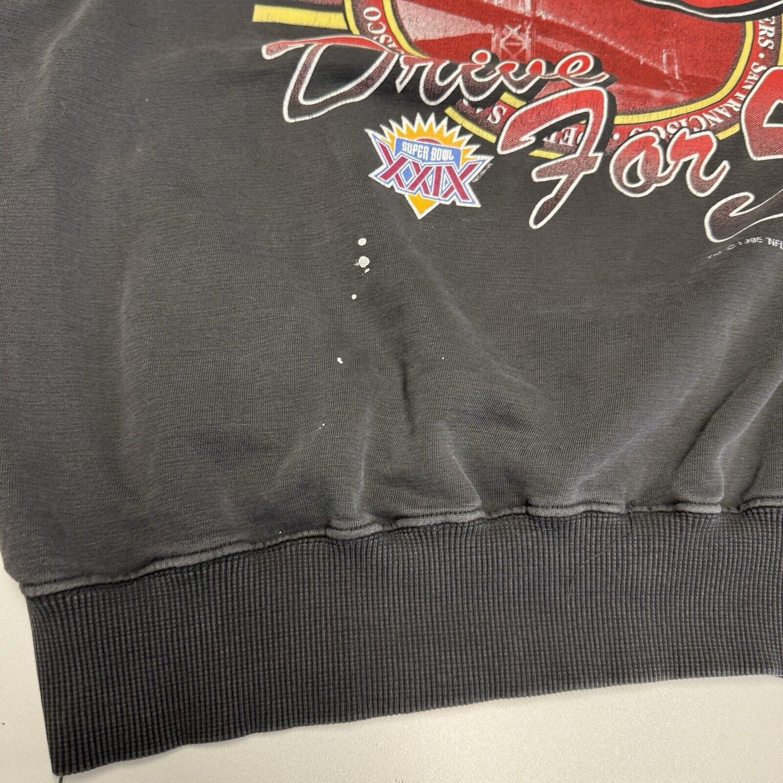 Vintage Vintage 90s San Francisco 49ers Sweatshirt Adult Large Black Size US L / EU 52-54 / 3 - 5 Thumbnail