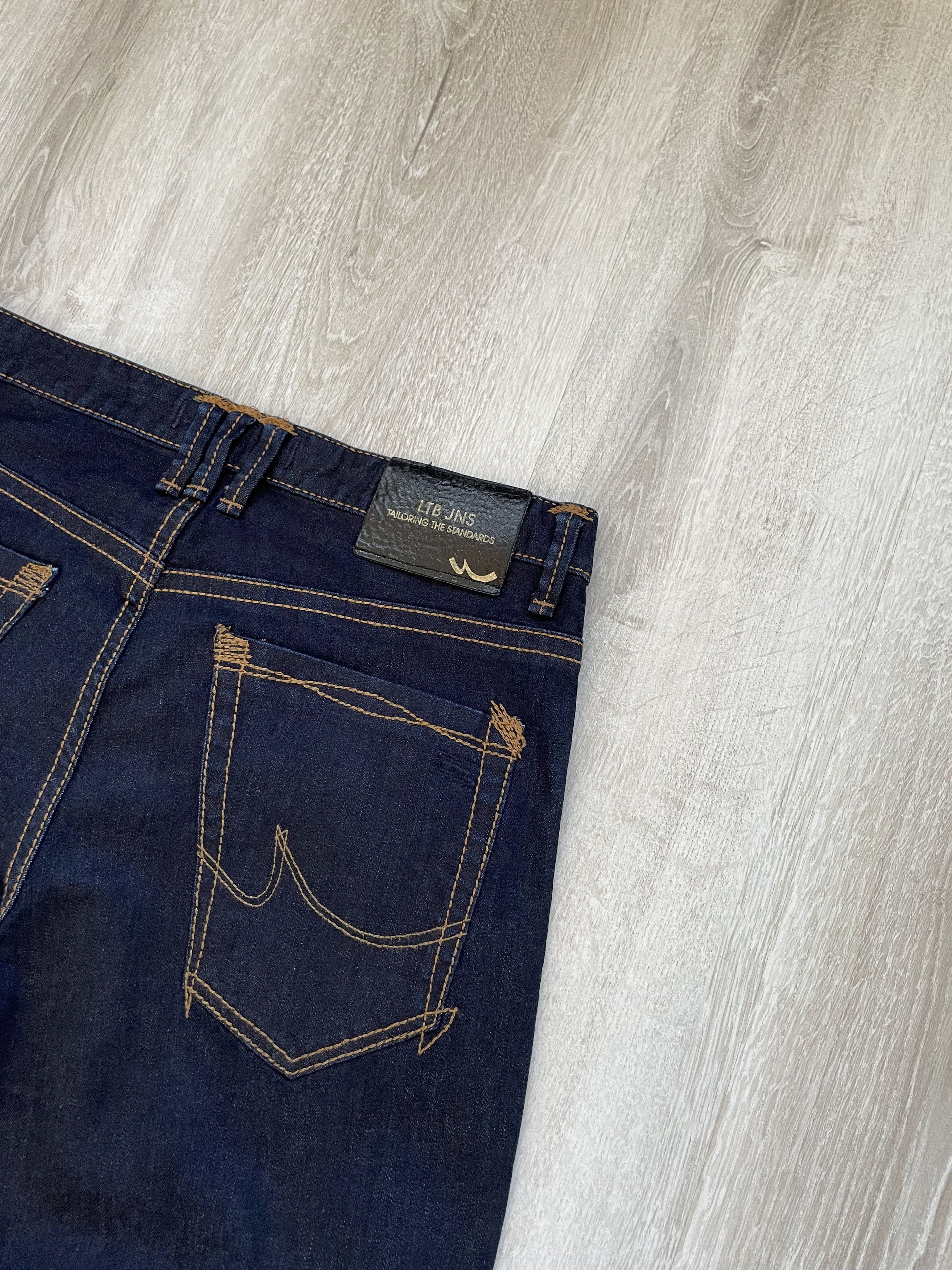 Jean LTB Jeans Gregory Slim Tapered Denim Size US 33 - 3 Thumbnail