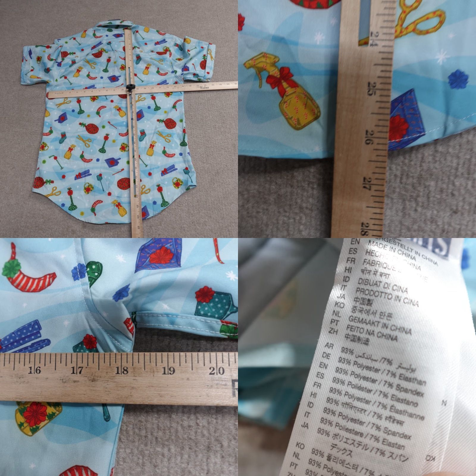 Vintage VINTAGE RSVLTS Shirt XL Blue Short Sleeve Harry Potter NEW Size US XS / EU 42 / 0 - 8 Thumbnail