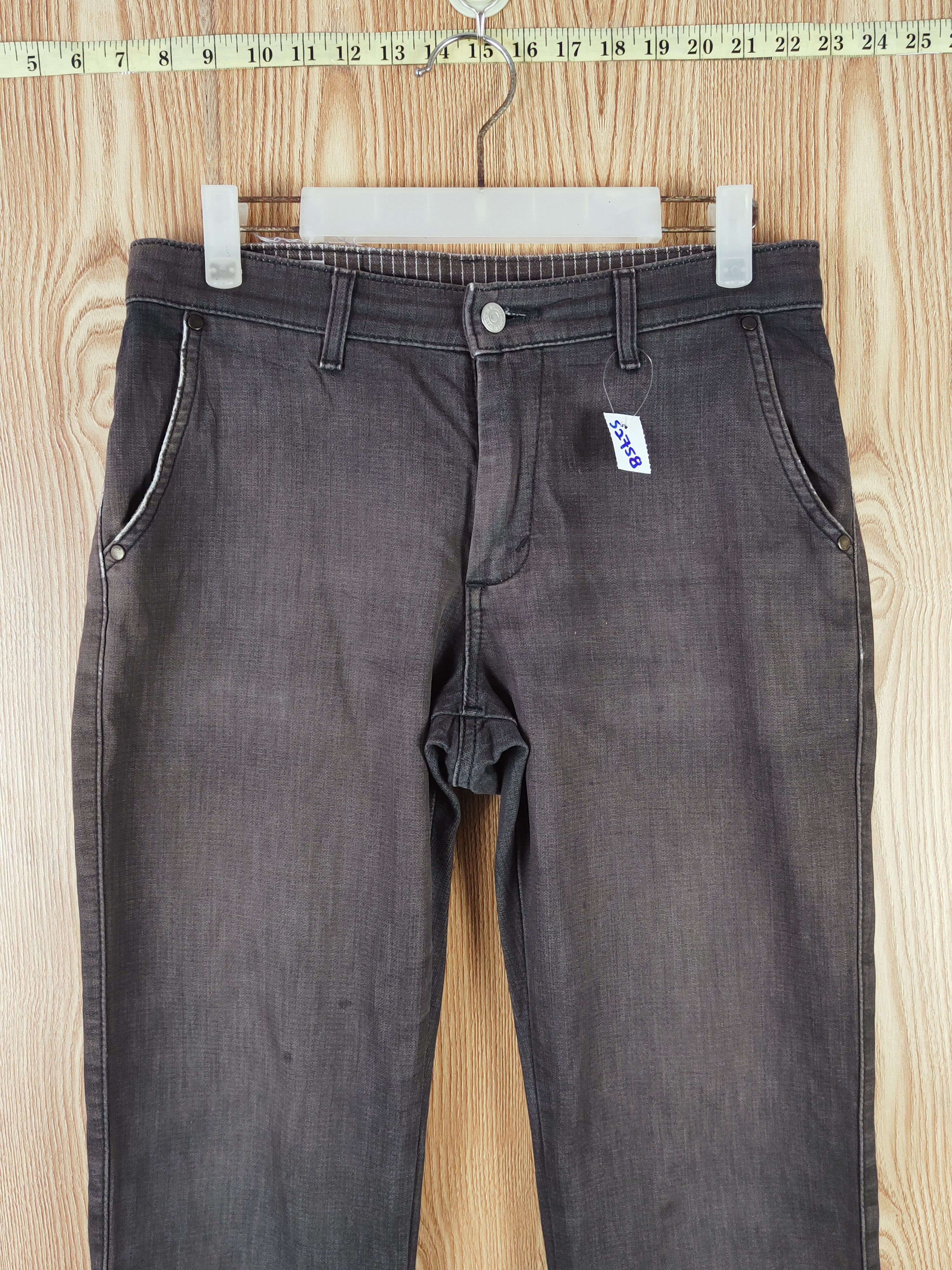 Edwin DL Edwin Dark Brown faded vintage Casual Pants #S2758 Size 29" - 2 Thumbnail