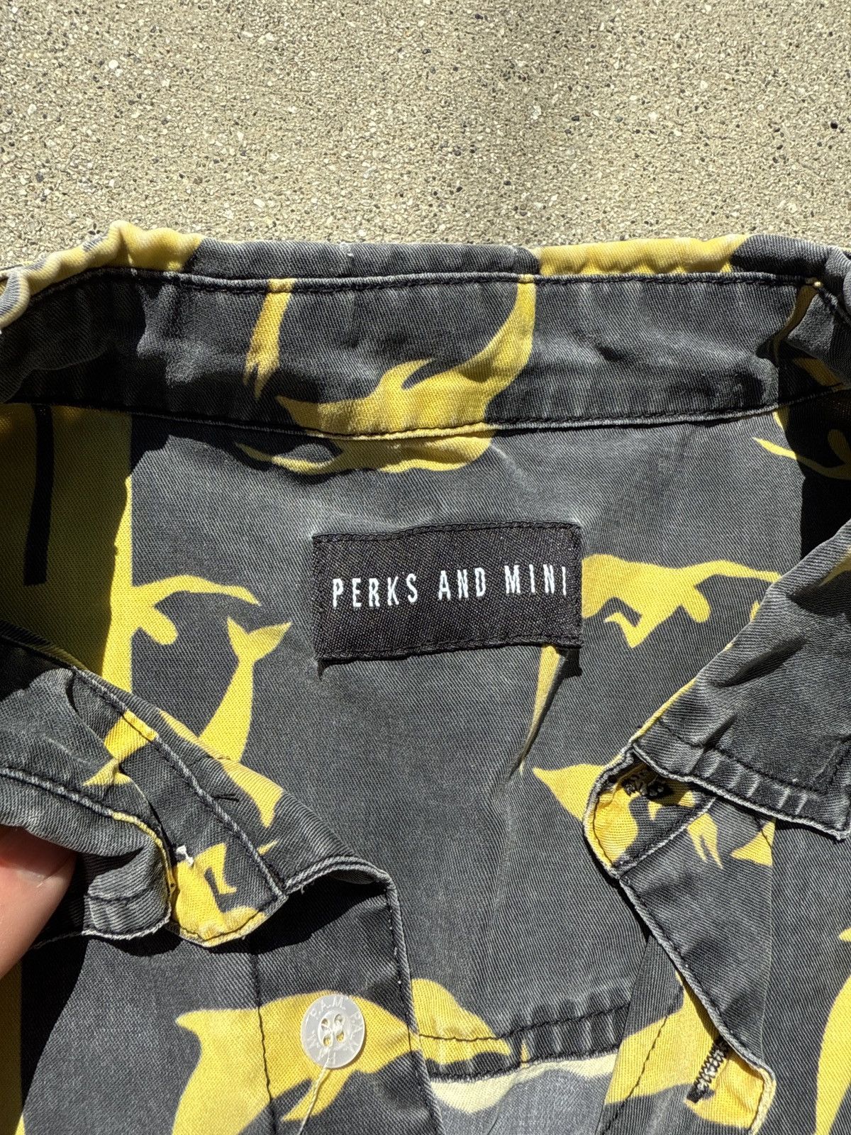 Perks And Mini Psychedelic print woven shirt Size US L / EU 52-54 / 3 - 3 Thumbnail