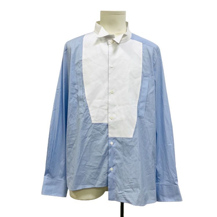 Loewe Loewe Panel Cotton Shirt XL Size US XL / EU 56 / 4 - 1 Thumbnail