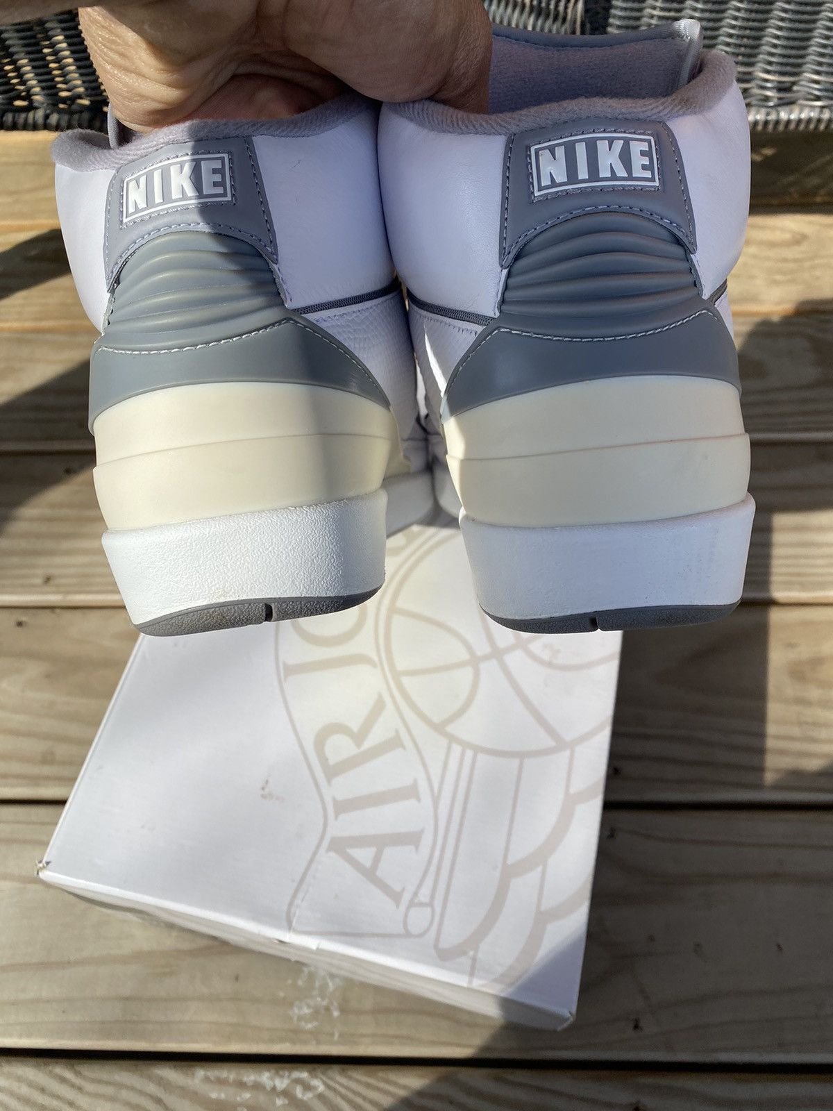 Jordan Brand Jordan retro 2 cement grey 10m Size US 10 / EU 43 - 5 Thumbnail