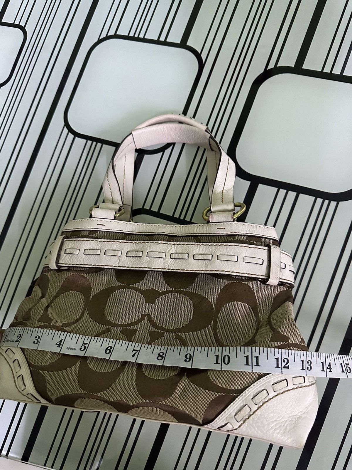 Coach Vintage Handbag Coach Leather Bag Size ONE SIZE - 11 Thumbnail