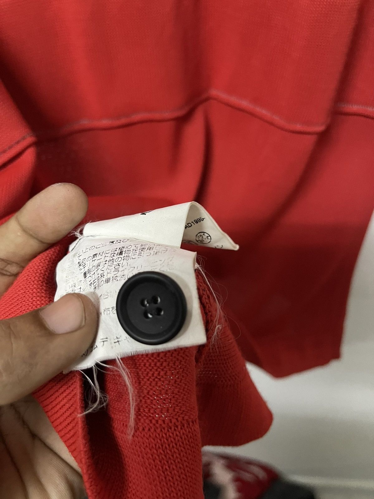 Comme des Garcons Homme Plus AW 1995 COMME DES GARCONS HOMME PLUS BUTTON CARDIGAN RARE Size US M / EU 48-50 / 2 - 20 Thumbnail
