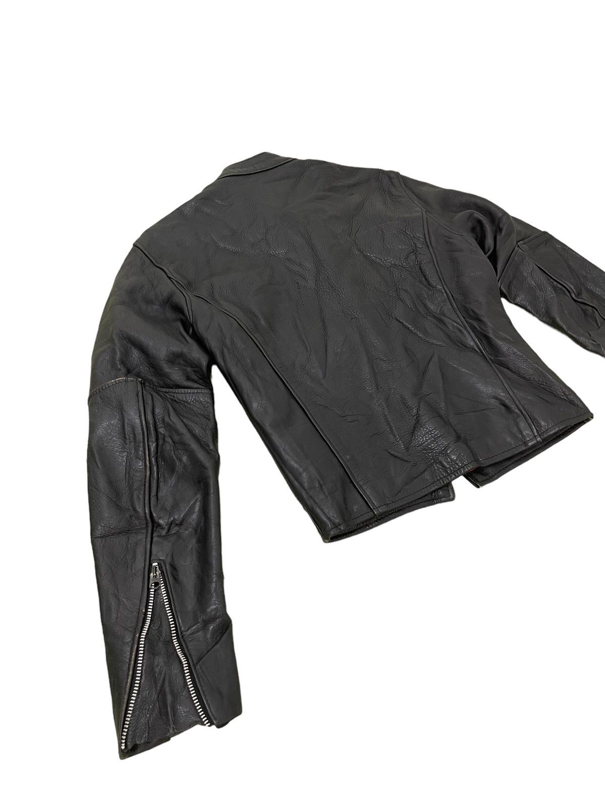 Genuine Leather Cafe Racer Vanson Leathers USA Leather Jacket 3🟦 Size US S / EU 44-46 / 1 - 13 Thumbnail
